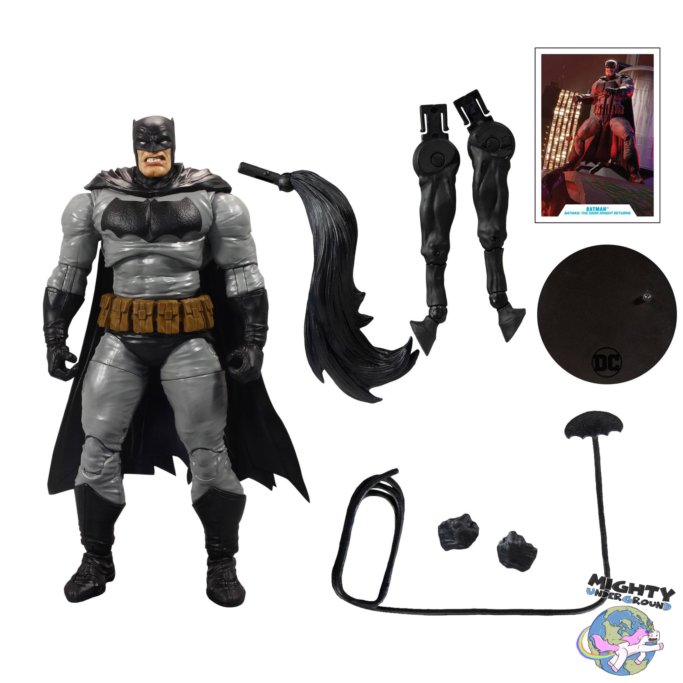 DC Multiverse: The Dark Knight Returns - 4 Figuren + Horse BAF-Set-Actionfiguren-McFarlane Toys-Mighty Underground