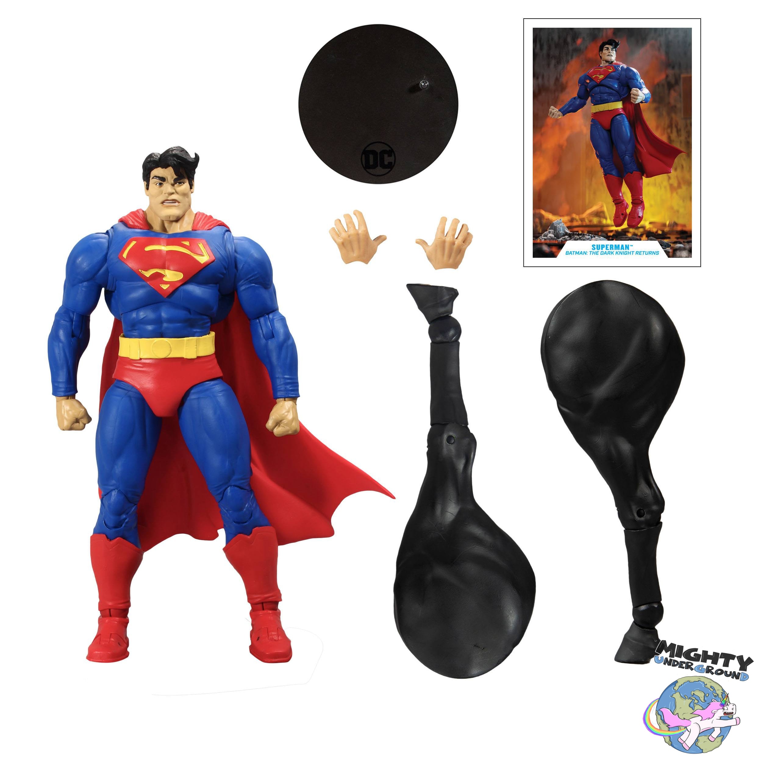 DC Multiverse: The Dark Knight Returns - 4 Figuren + Horse BAF-Set-Actionfiguren-McFarlane Toys-Mighty Underground