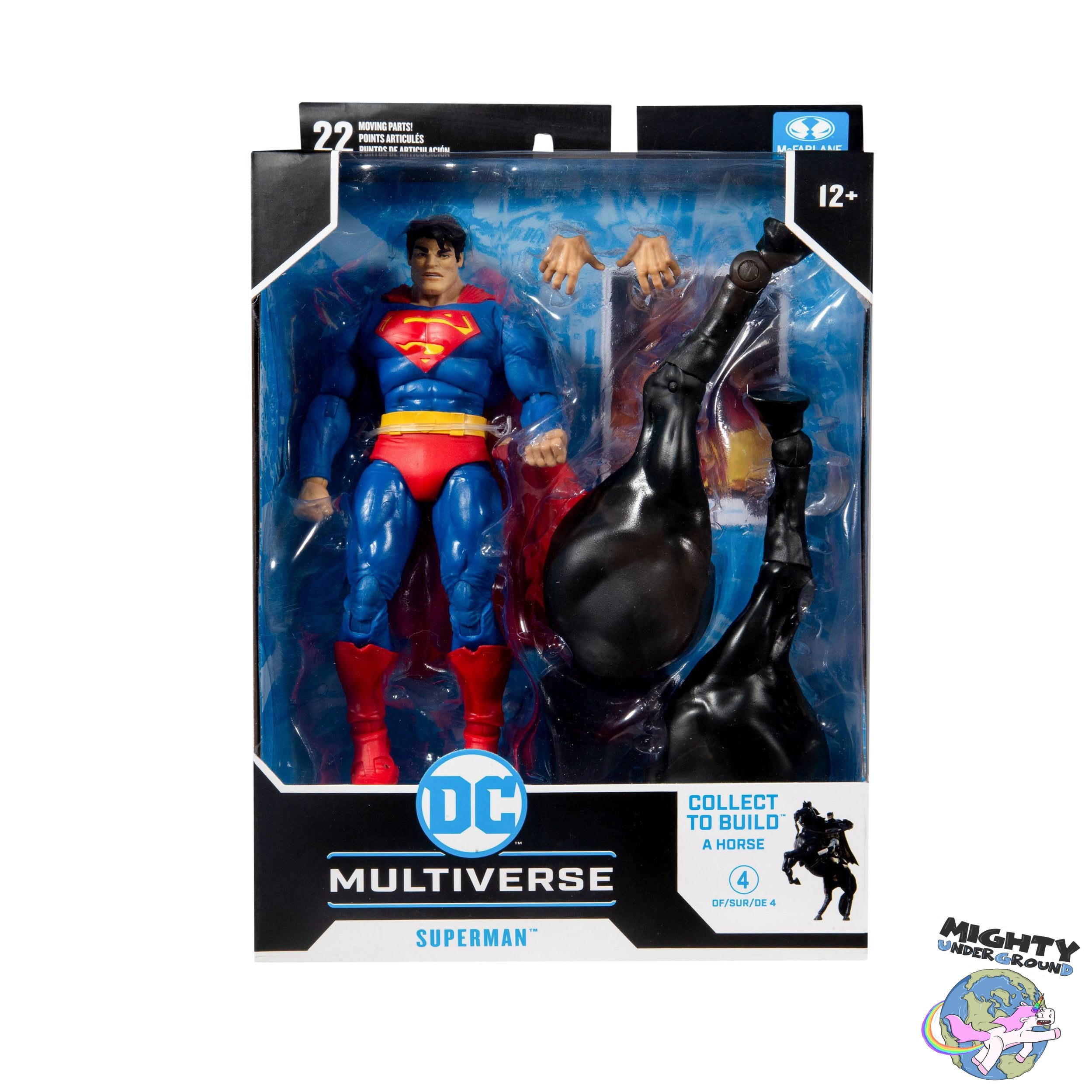 DC Multiverse: The Dark Knight Returns - 4 Figuren + Horse BAF-Set-Actionfiguren-McFarlane Toys-Mighty Underground