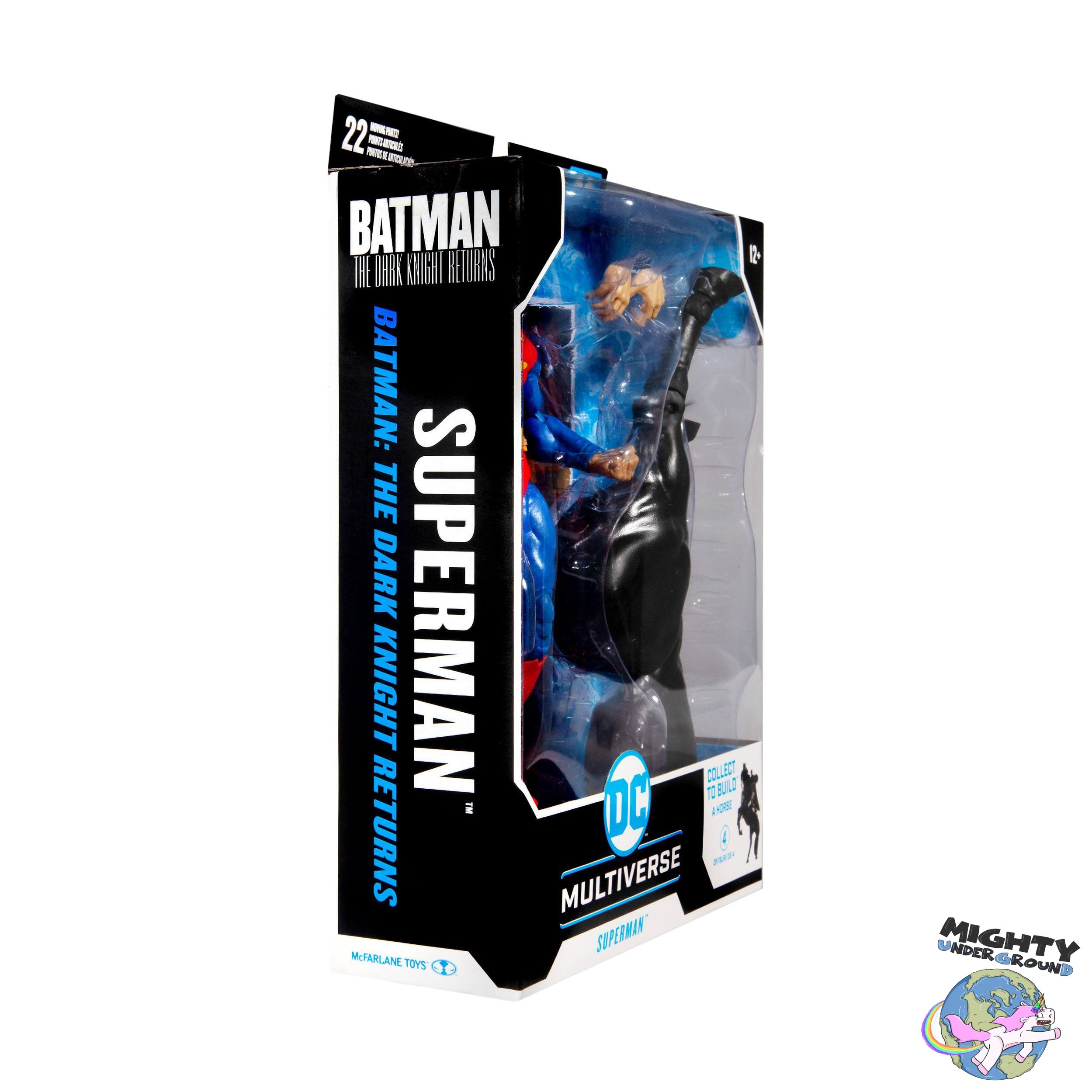 DC Multiverse: The Dark Knight Returns - 4 Figuren + Horse BAF-Set-Actionfiguren-McFarlane Toys-Mighty Underground