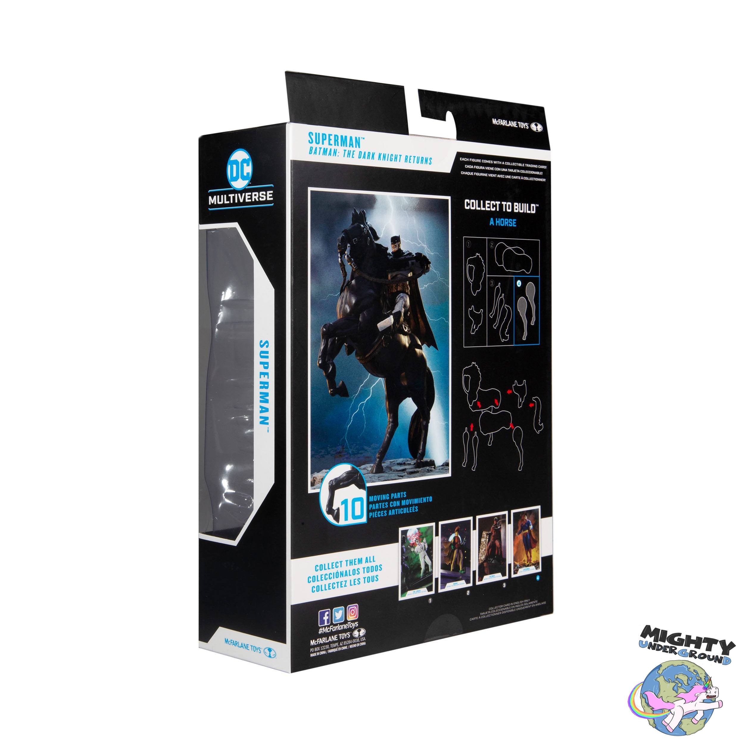 DC Multiverse: The Dark Knight Returns - 4 Figuren + Horse BAF-Set-Actionfiguren-McFarlane Toys-Mighty Underground