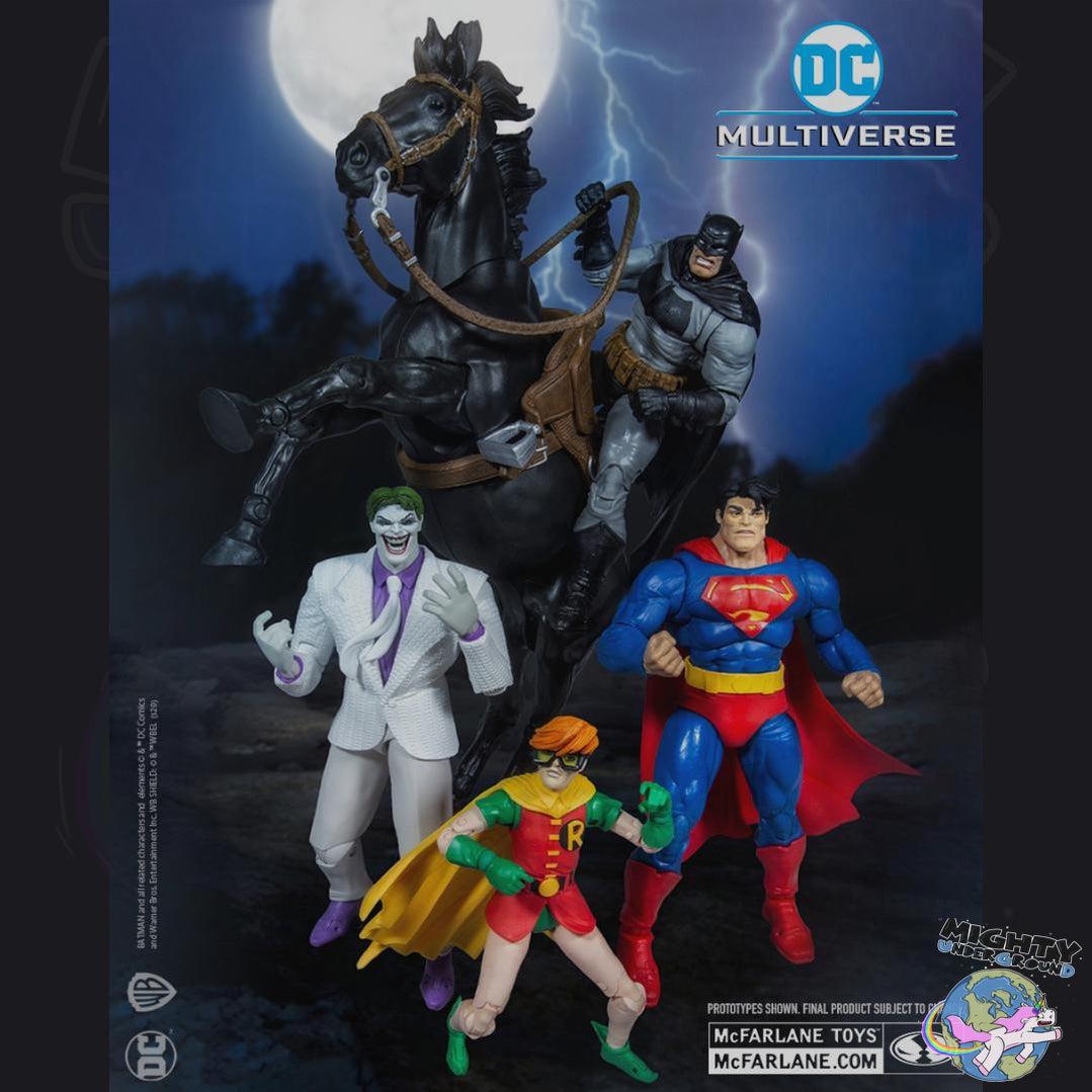 DC Multiverse: The Dark Knight Returns - 4 Figuren + Horse BAF-Set-Actionfiguren-McFarlane Toys-Mighty Underground