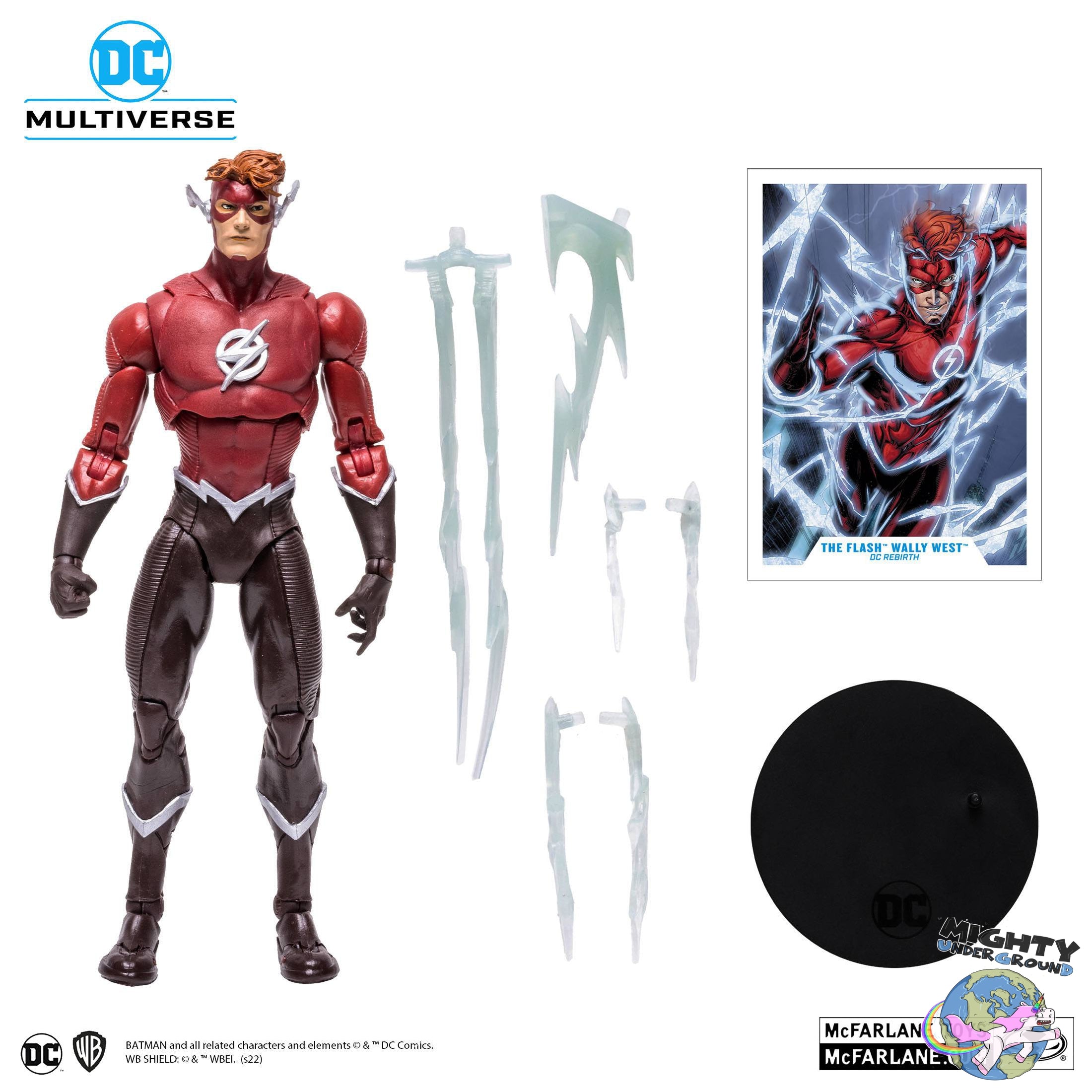 DC Multiverse: The Flash (Wally West, DC Rebirth)-Actionfiguren-McFarlane Toys-Mighty Underground