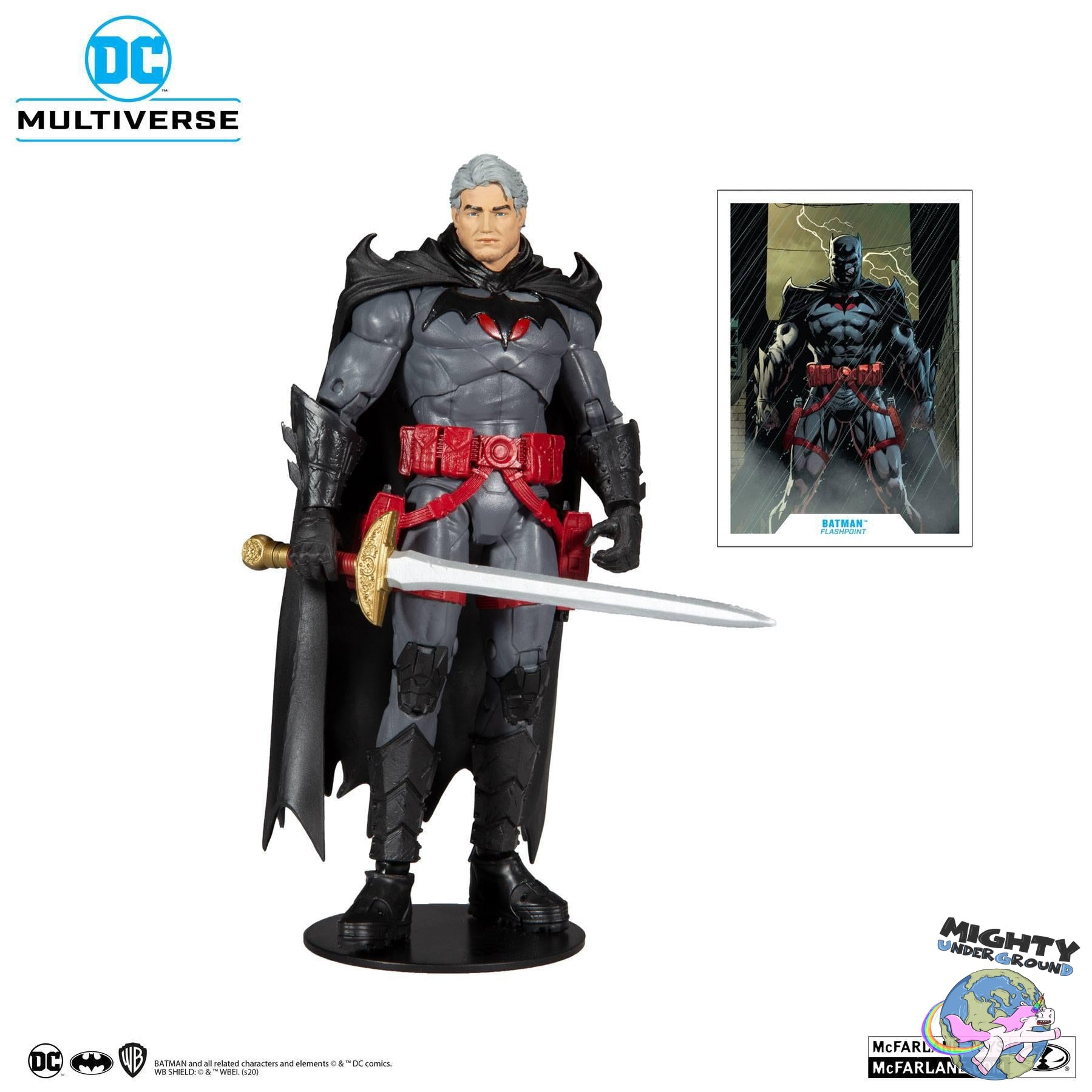 DC Multiverse: Thomas Wayne (Flashpoint Batman, Unmasked) VORBESTELLUNG!-Actionfiguren-McFarlane Toys-Mighty Underground