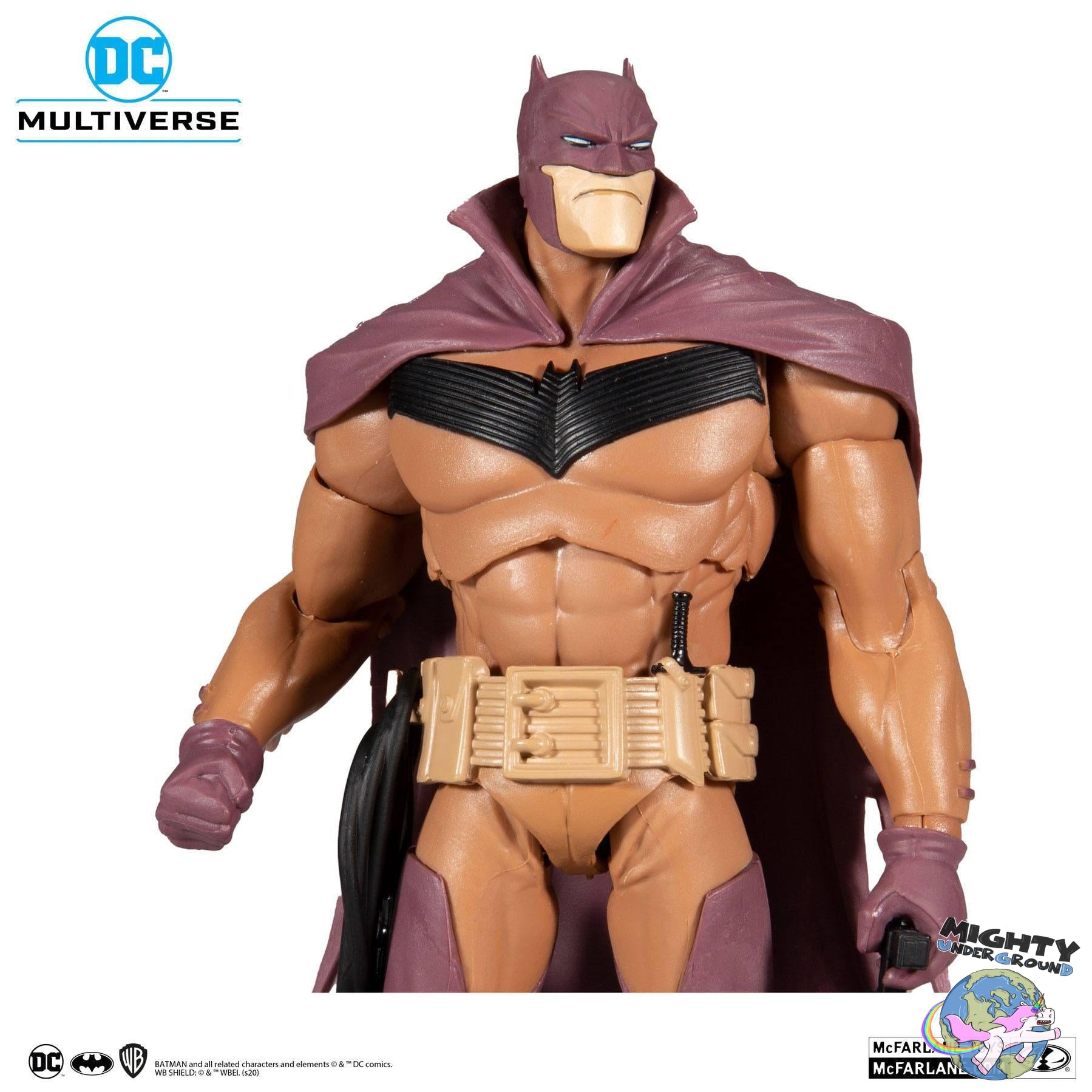 DC Multiverse: White Knight Batman (Red Variant)-Actionfiguren-McFarlane Toys-Mighty Underground