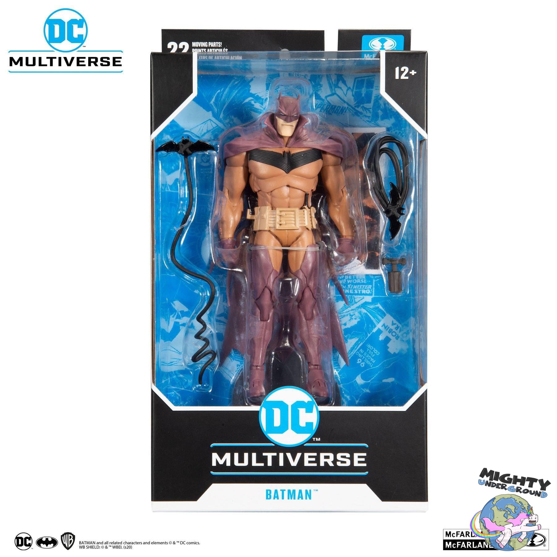 DC Multiverse: White Knight Batman (Red Variant)-Actionfiguren-McFarlane Toys-Mighty Underground