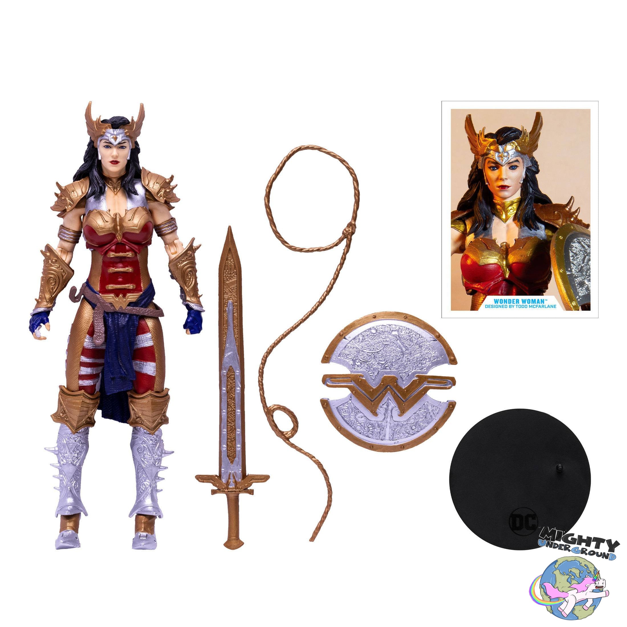 DC Multiverse: Wonder Woman (By Todd McFarlane, V2)-Actionfiguren-McFarlane Toys-Mighty Underground