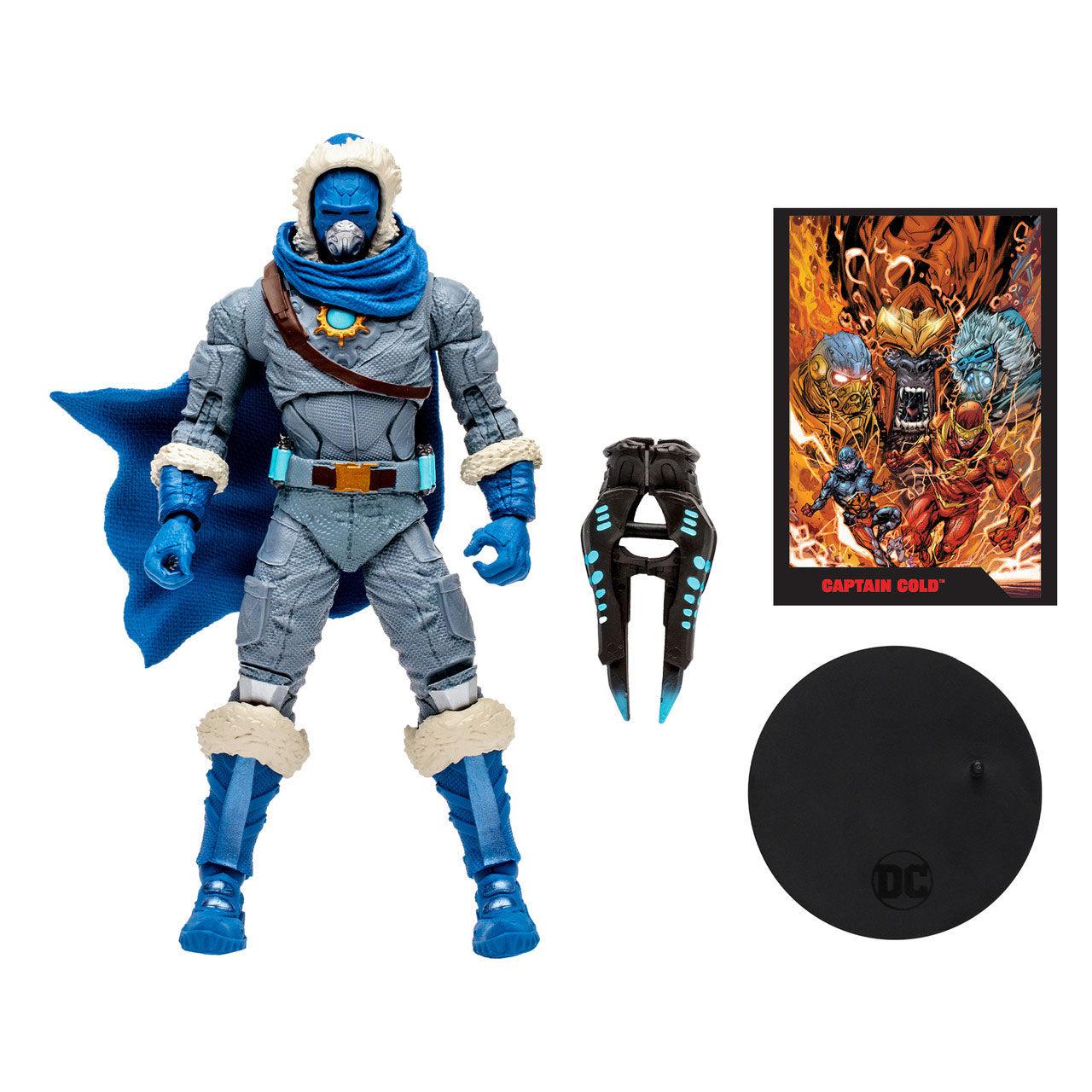 DC Page Punchers: Captain Cold (The Flash Comic) - Actionfigur & Comic - 7 inch-Actionfiguren-McFarlane Toys-Mighty Underground