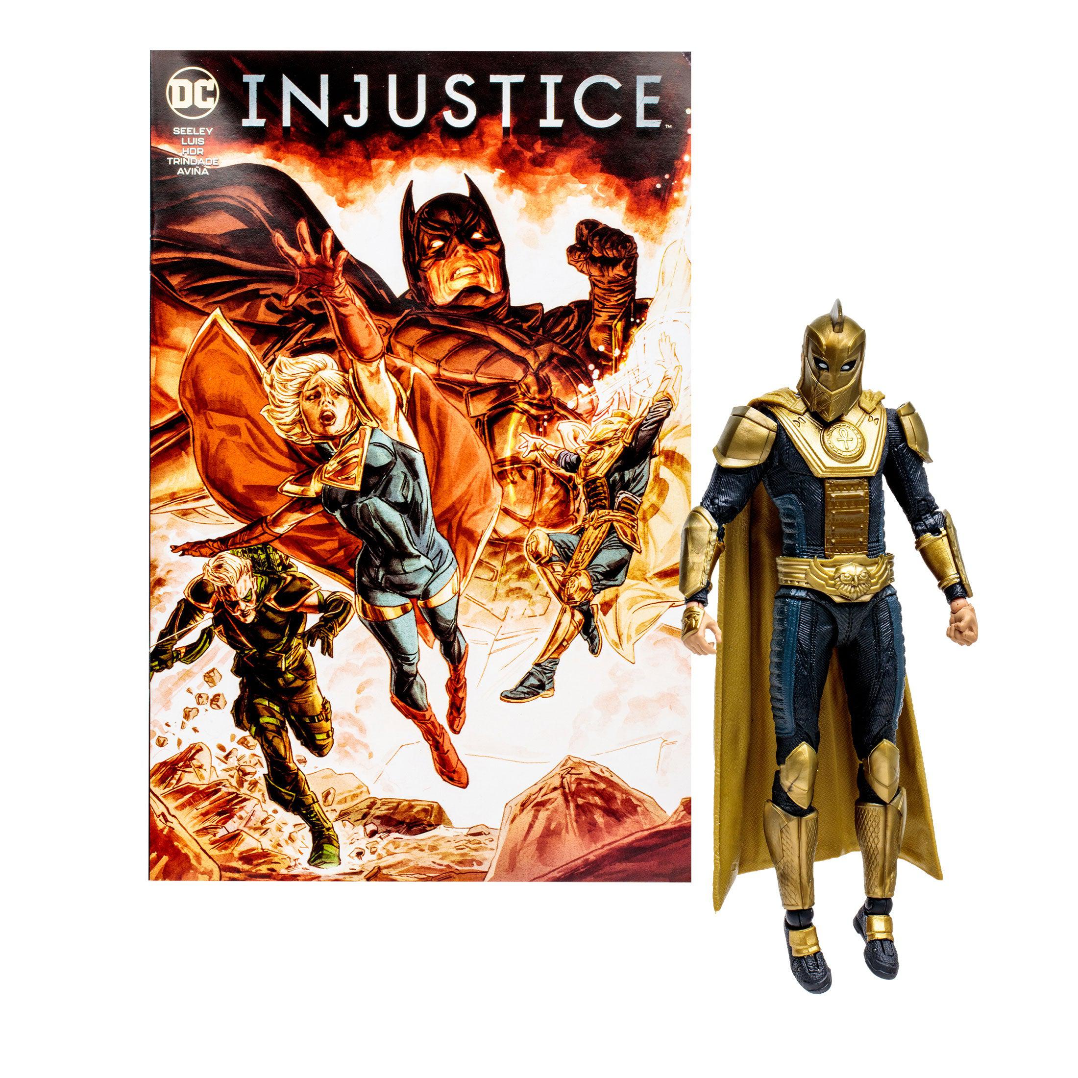 DC Page Punchers: Dr. Fate (Injustice 2) - Actionfigur & Comic - 7 inch-Actionfiguren-McFarlane Toys-Mighty Underground