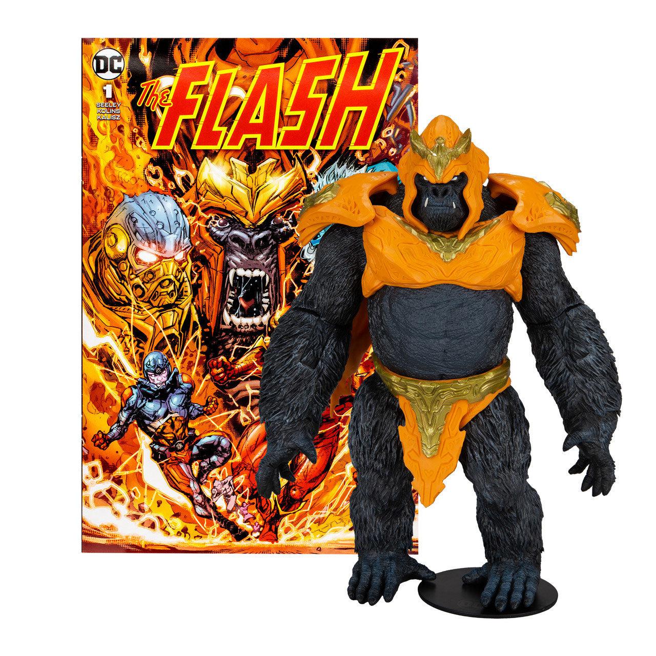 DC Page Punchers: Gorilla Grodd (The Flash Comic) - Megafigs & Comic - 7 inch-Actionfiguren-McFarlane Toys-Mighty Underground