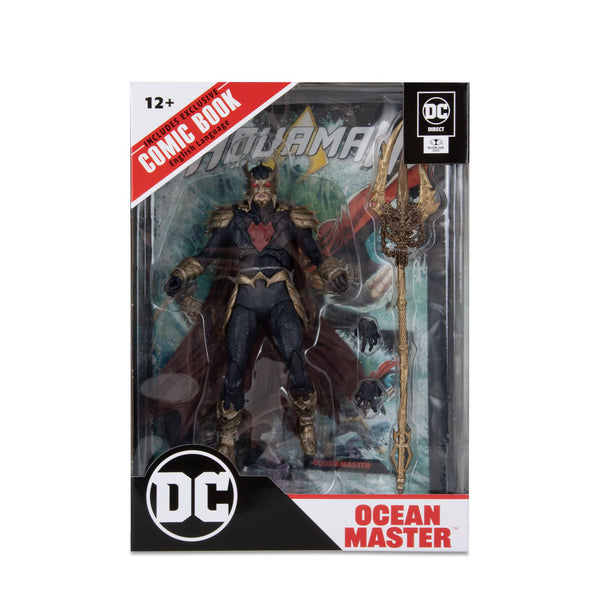 DC Page Punchers: Ocean Master (Aquaman) - Actionfigur & Comic - 7 inch-Actionfiguren-McFarlane Toys-Mighty Underground