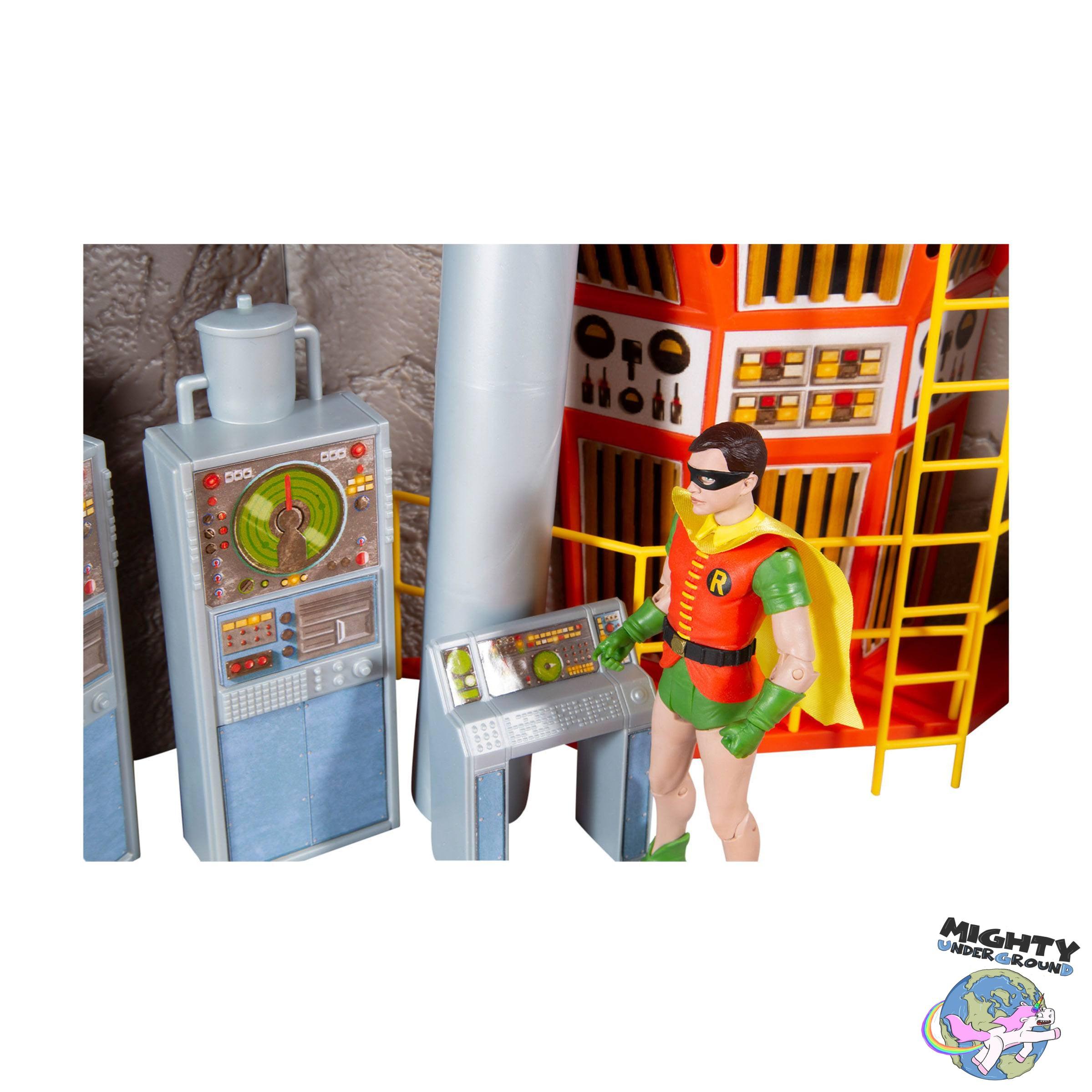 DC Retro Batman 66: Batcave Playset-Actionfiguren-McFarlane Toys-Mighty Underground