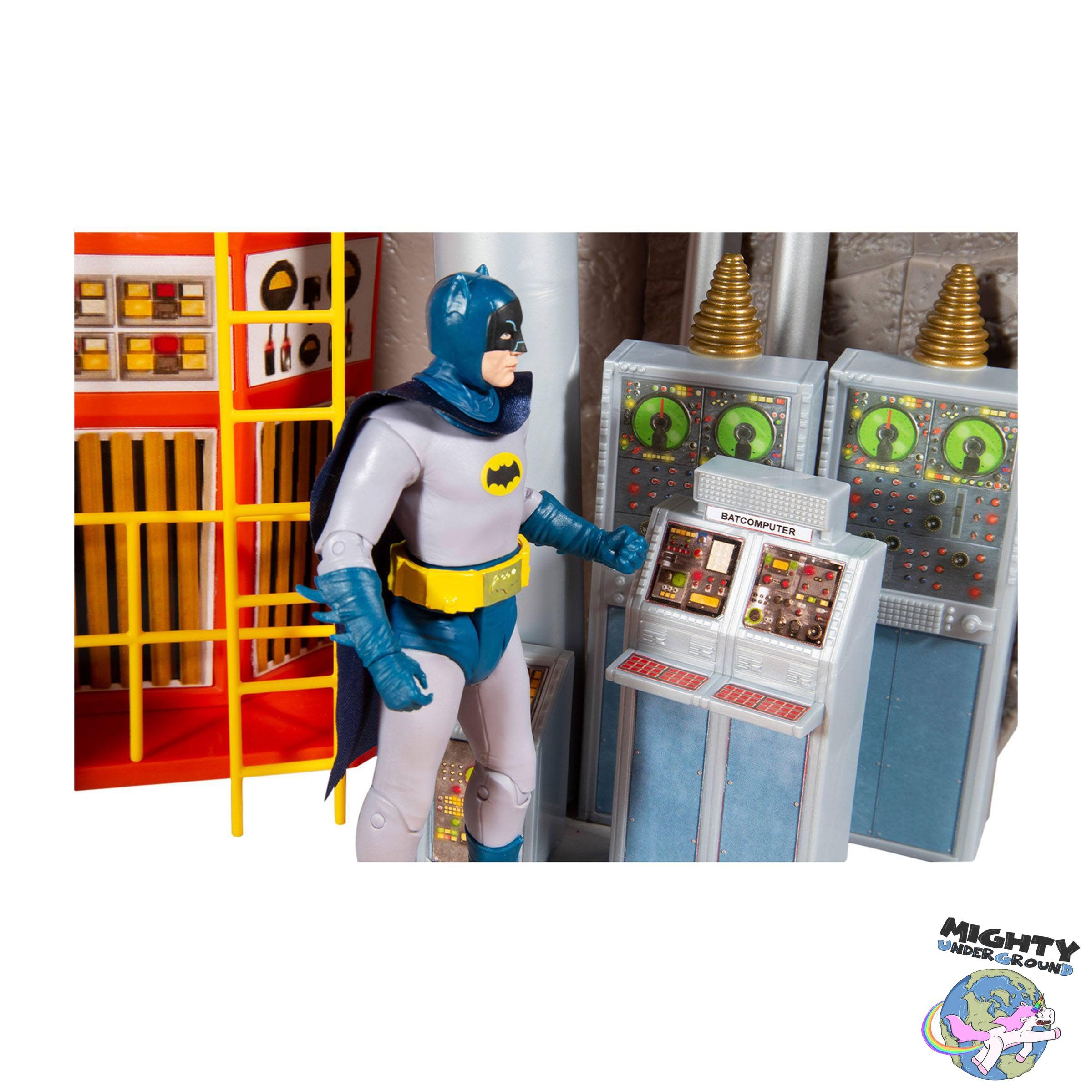DC Retro Batman 66: Batcave Playset-Actionfiguren-McFarlane Toys-Mighty Underground