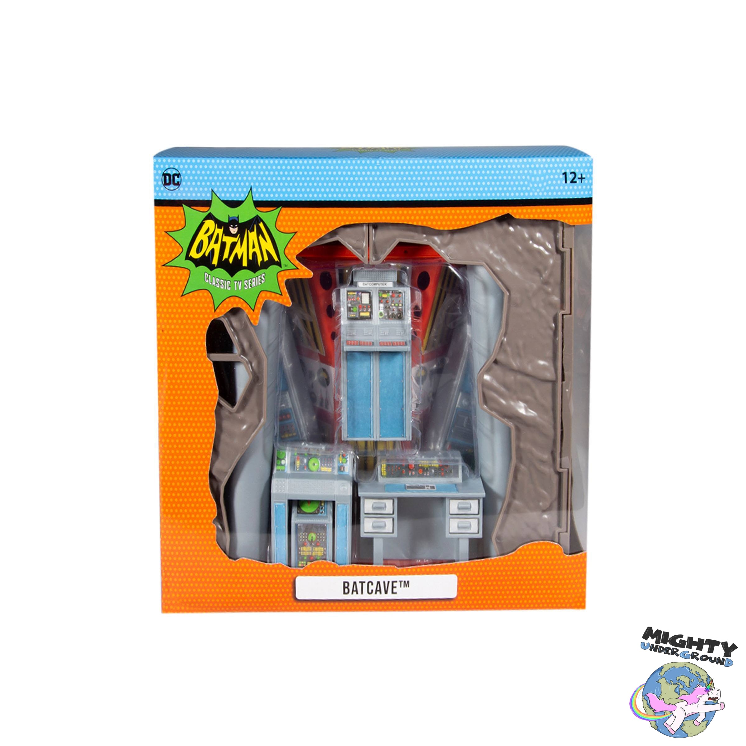 DC Retro Batman 66: Batcave Playset-Actionfiguren-McFarlane Toys-Mighty Underground