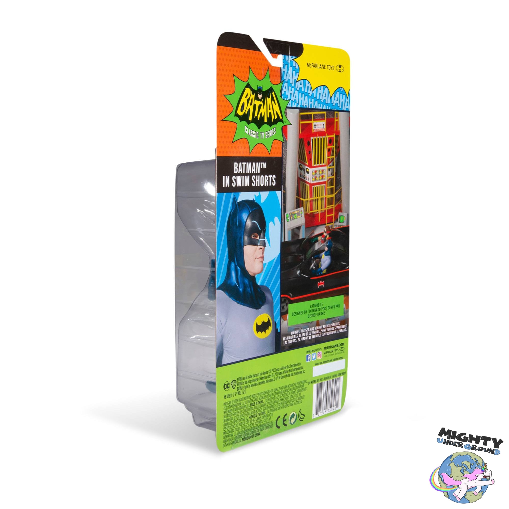 DC Retro: Batman 66 (Swim Shorts)-Actionfiguren-McFarlane Toys-Mighty Underground
