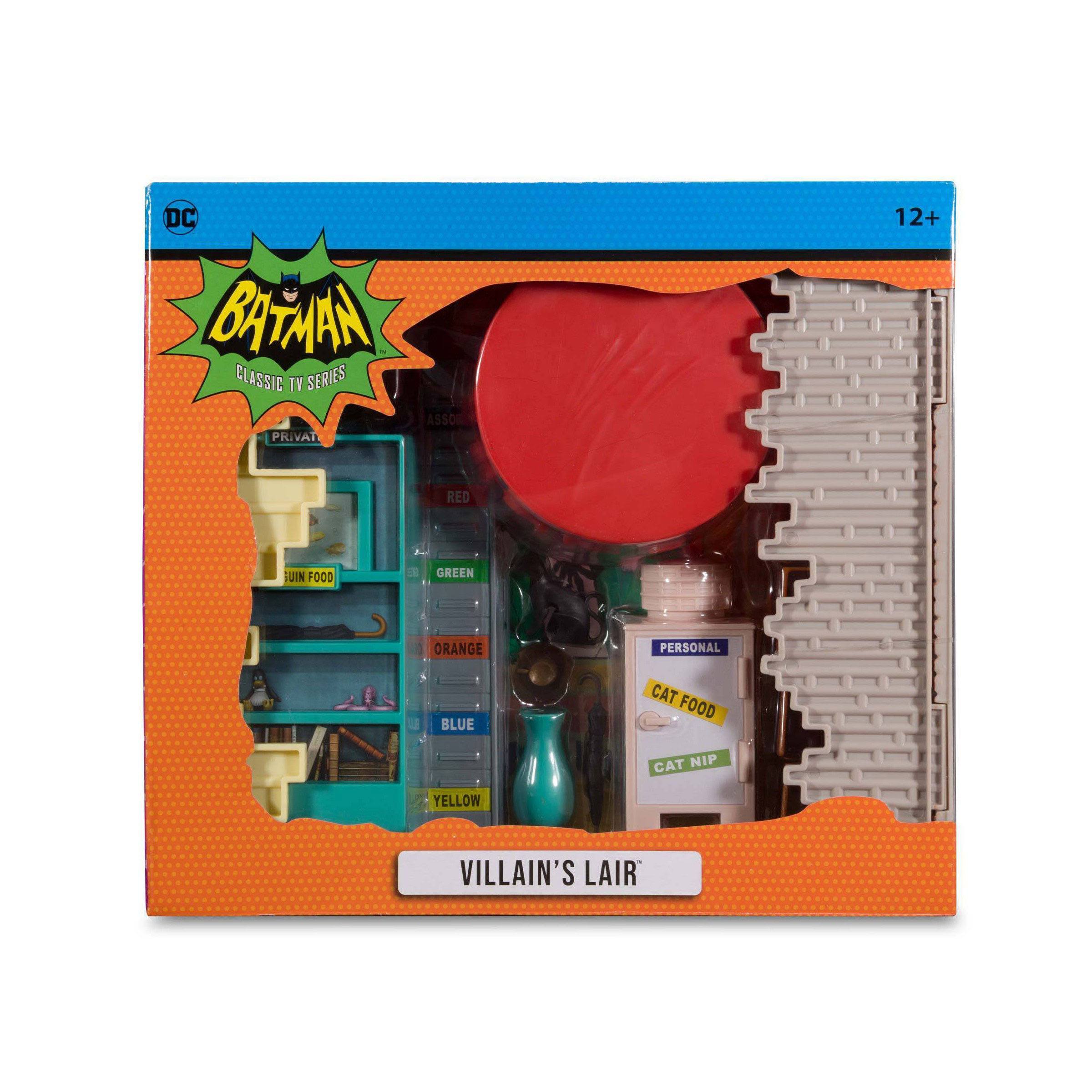 DC Retro Batman 66: Villains Lair-Actionfiguren-McFarlane Toys-Mighty Underground