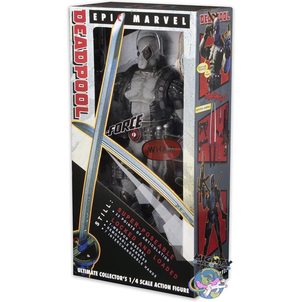 Deadpool X-Force 1/4-Actionfiguren-NECA-mighty-underground