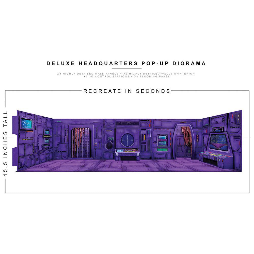 Deluxe Headquarters Pop-Up - Diorama - 1/12-Actionfiguren-Extreme Sets-Mighty Underground