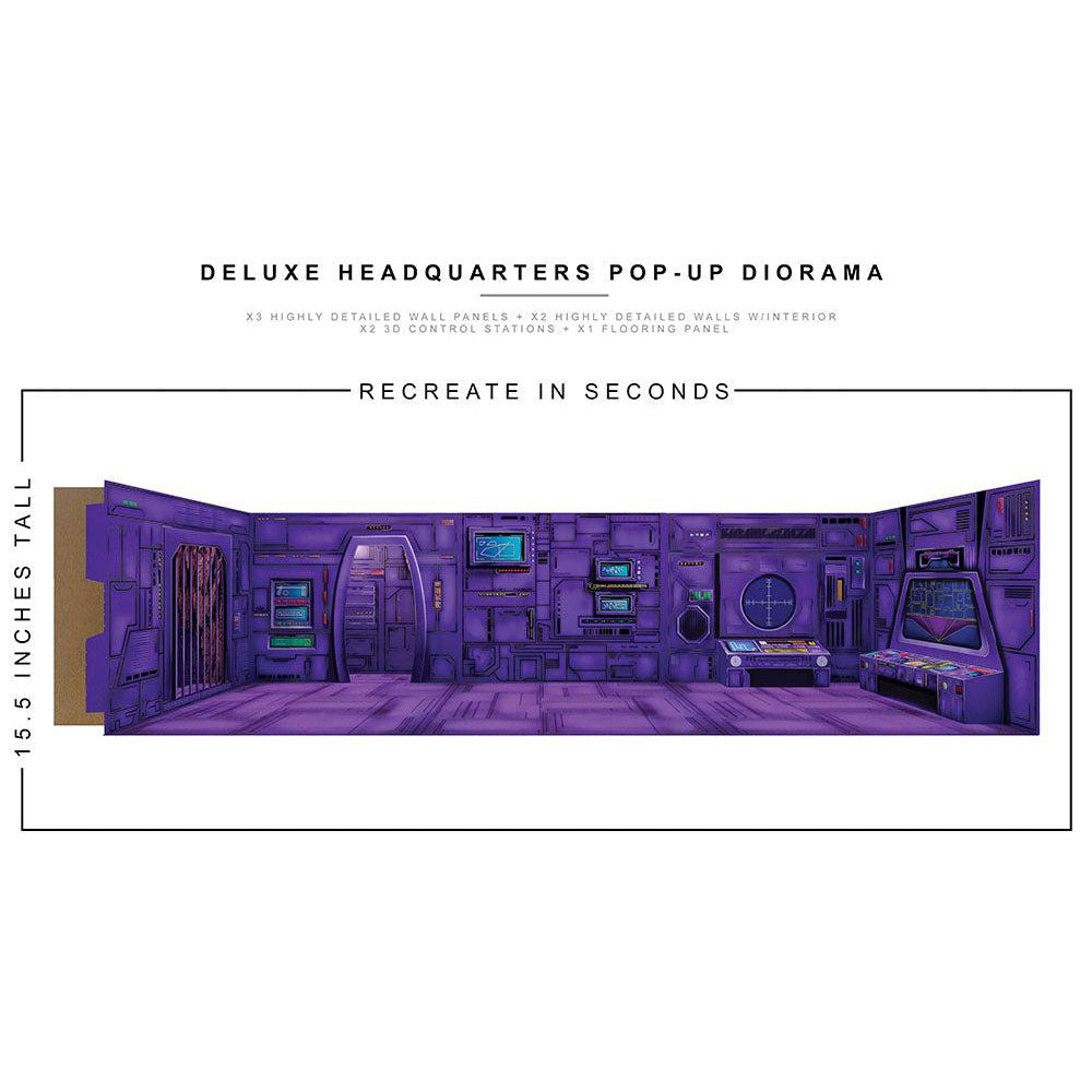 Deluxe Headquarters Pop-Up - Diorama - 1/12-Actionfiguren-Extreme Sets-Mighty Underground