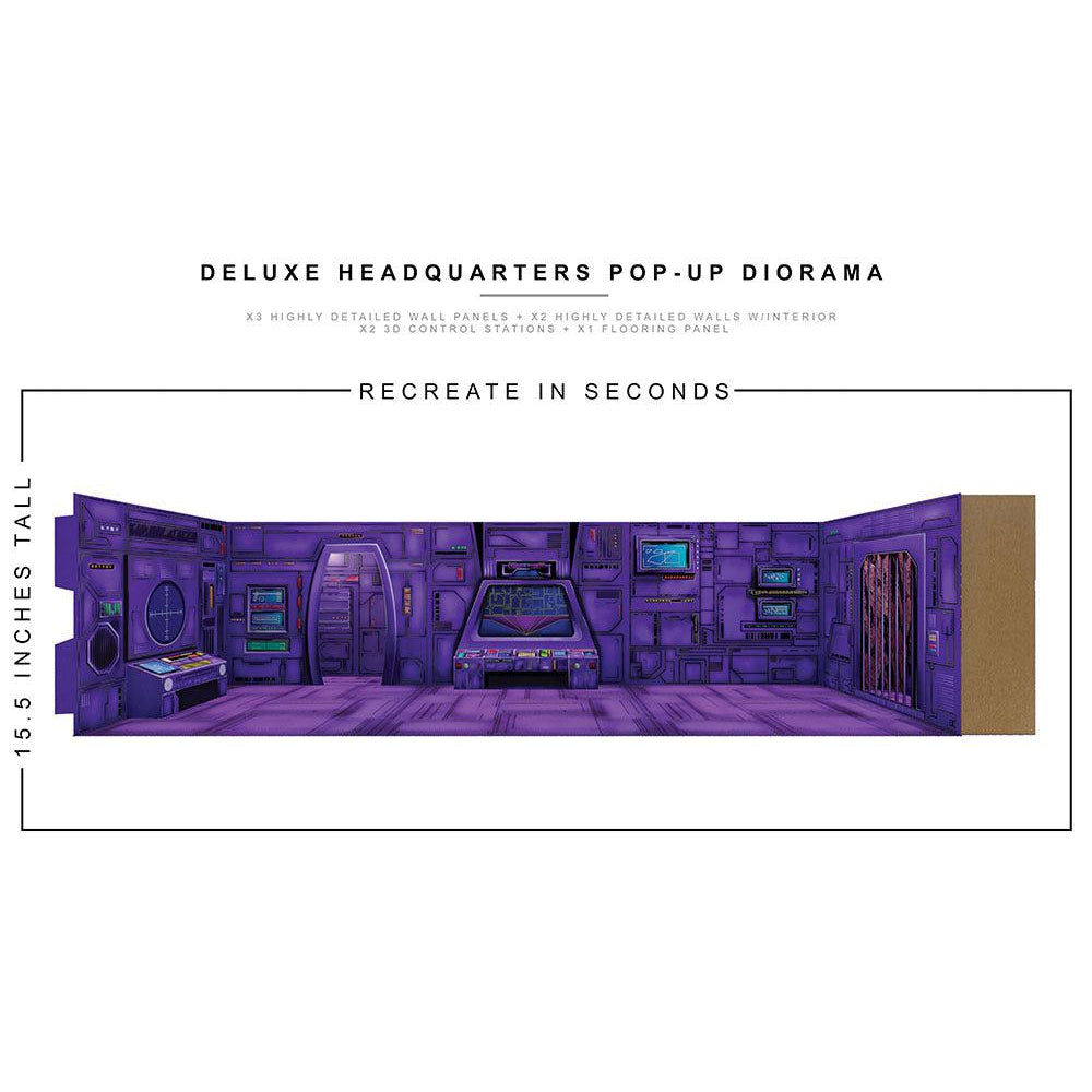 Deluxe Headquarters Pop-Up - Diorama - 1/12-Actionfiguren-Extreme Sets-Mighty Underground