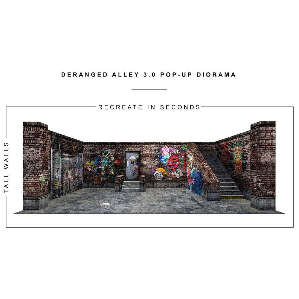 Deranged Alley 3.0 Pop-Up - Diorama - 1/18-Actionfiguren-Extreme Sets-Mighty Underground
