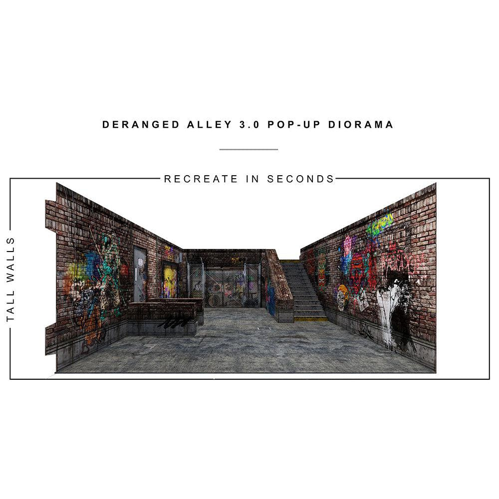 Deranged Alley 3.0 Pop-Up - Diorama - 1/18-Actionfiguren-Extreme Sets-Mighty Underground