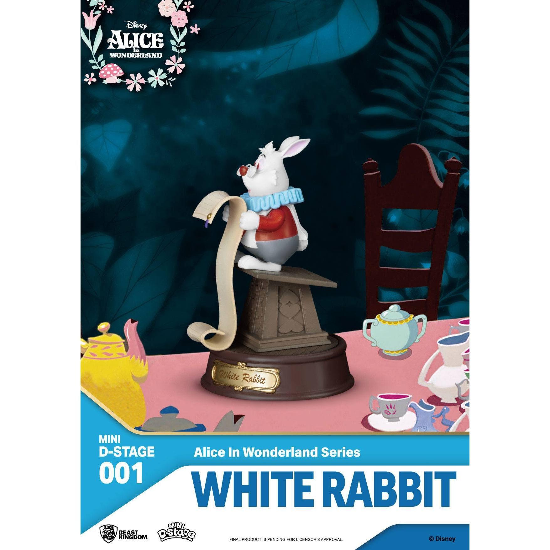 Disney: Alice in Wonderland - Mini Diorama Stage Statuen 6-er Pack-Diorama-Beast Kingdom-Mighty Underground