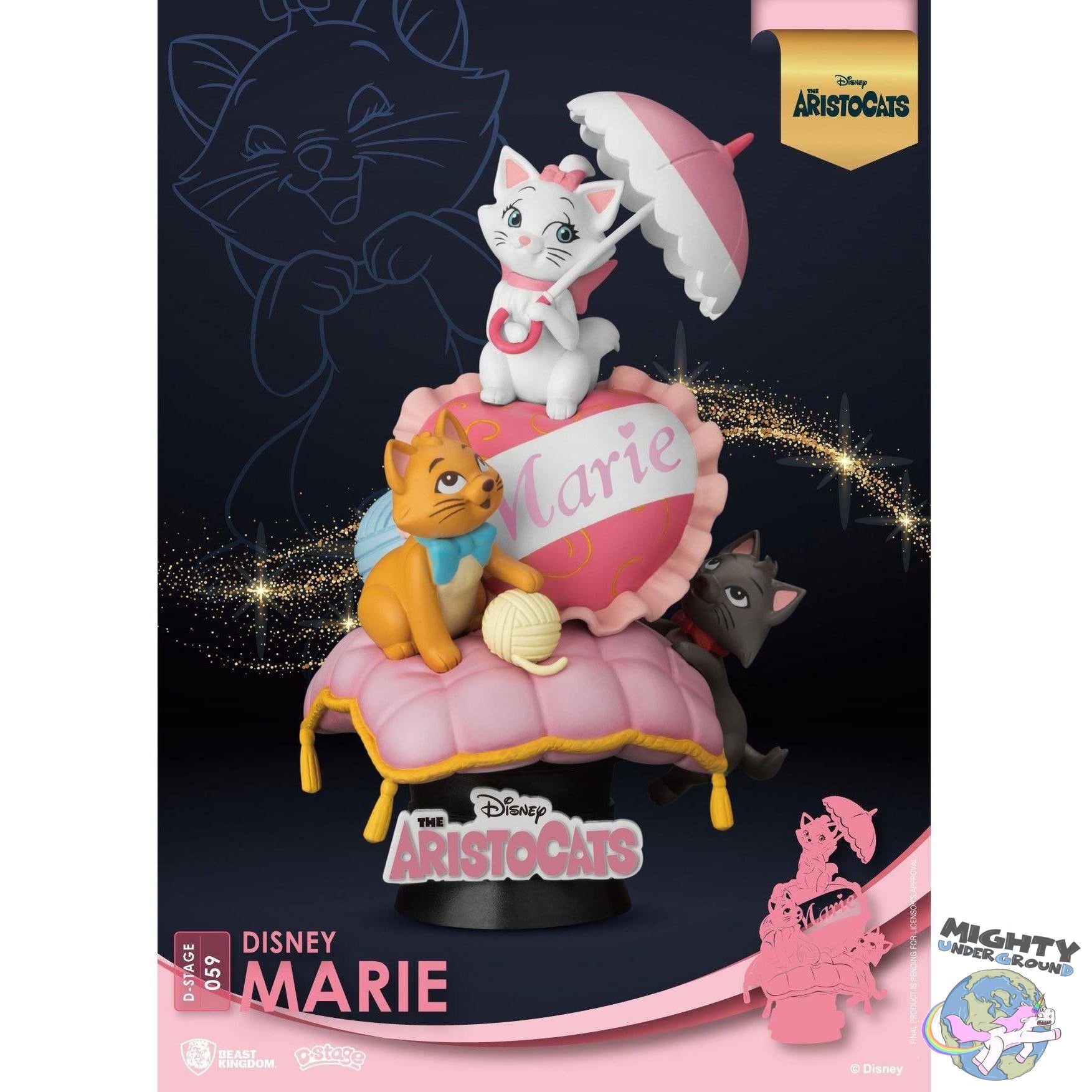 Disney: Aristocats - Diorama VORBESTELLUNG!-Diorama-Beast Kingdom-mighty-underground