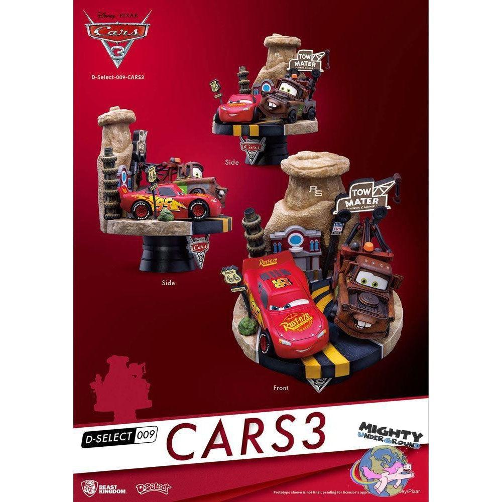 Disney: Cars 3 - Diorama-Diorama-Beast Kingdom-mighty-underground