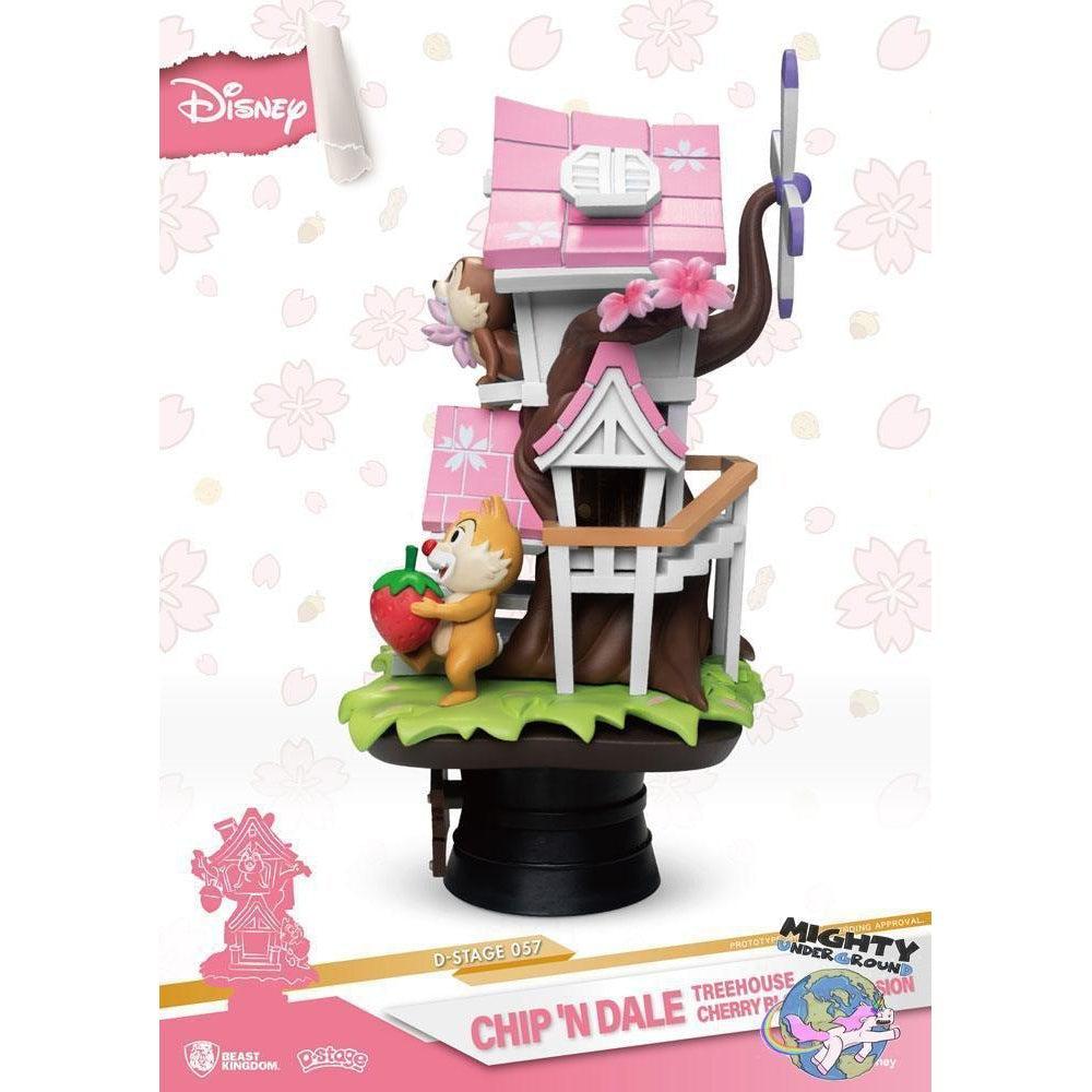Disney: Chip und Chap (Cherry Blossom) - Diorama-Diorama-Beast Kingdom-mighty-underground