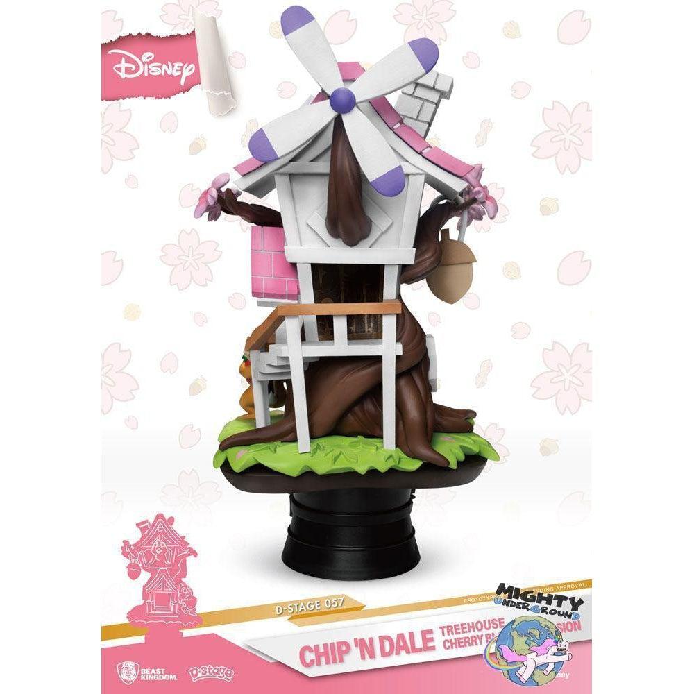 Disney: Chip und Chap (Cherry Blossom) - Diorama-Diorama-Beast Kingdom-mighty-underground