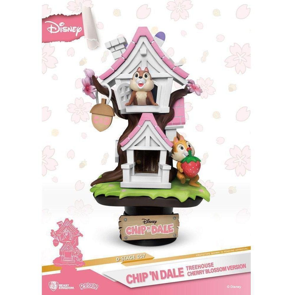 Disney: Chip und Chap (Cherry Blossom) - Diorama-Diorama-Beast Kingdom-mighty-underground