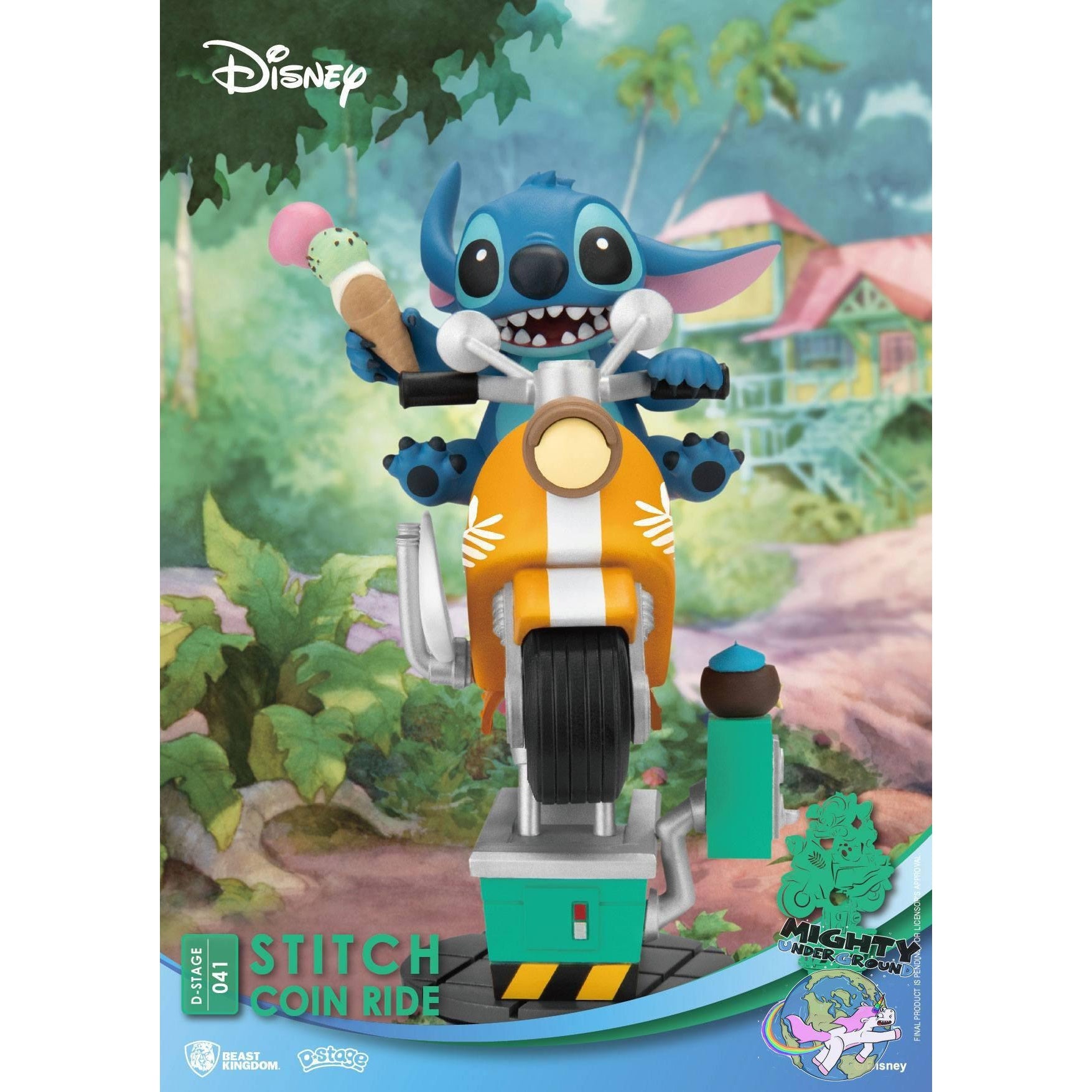 Disney: Lilo and Stitch Coin Ride - Diorama-Diorama-Beast Kingdom-mighty-underground