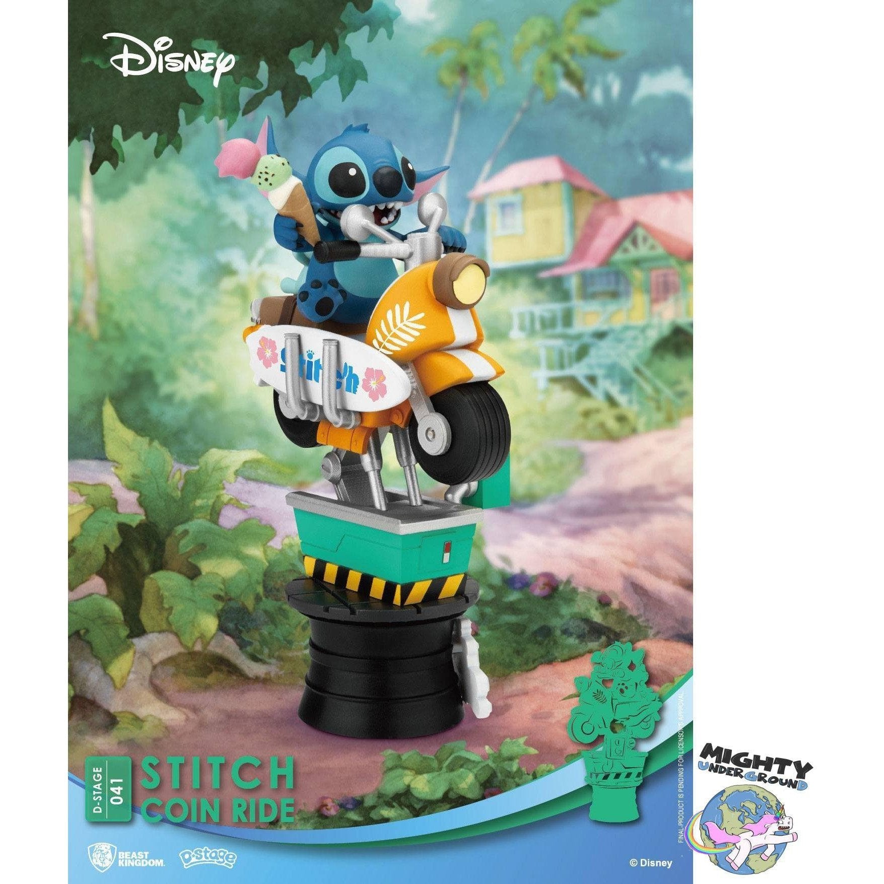 Disney: Lilo and Stitch Coin Ride - Diorama-Diorama-Beast Kingdom-mighty-underground