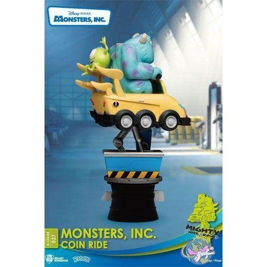 Disney: Monsters Inc. Sulley and Big-Eyes Mike Coin Ride - Diorama-Diorama-Beast Kingdom-mighty-underground
