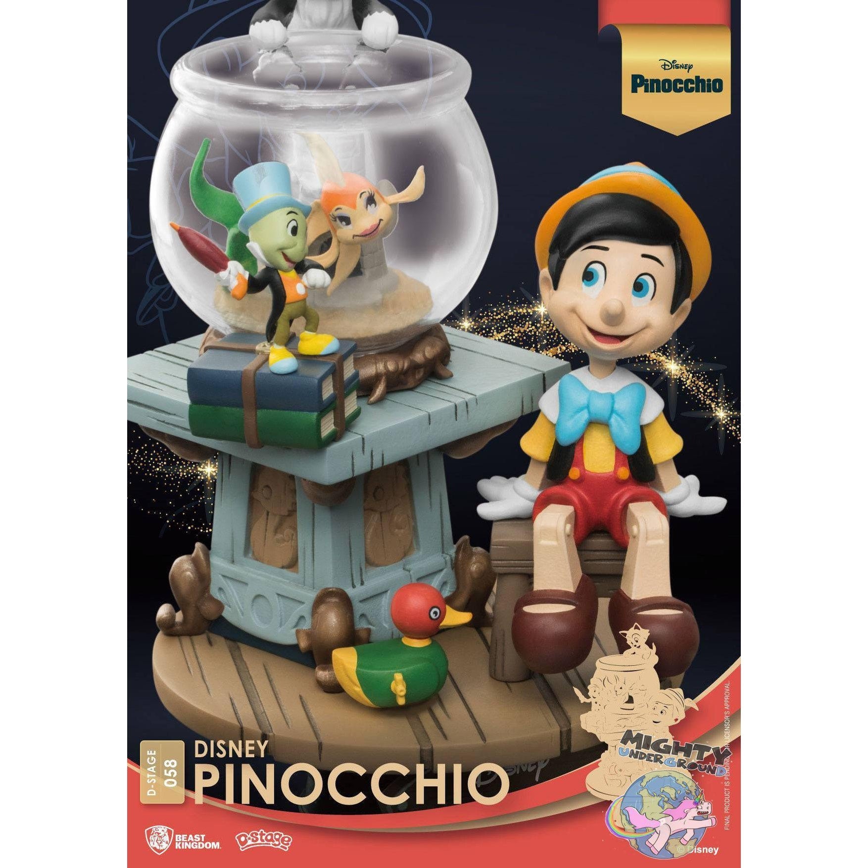 Disney: Pinocchio - Diorama VORBESTELLUNG!-Diorama-Beast Kingdom-mighty-underground