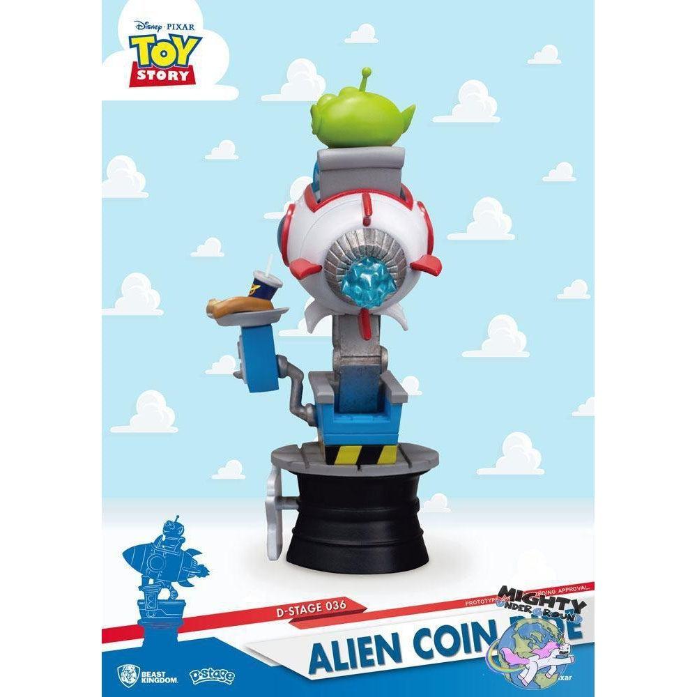 Disney: Toy Story Alien Coin Ride - Diorama-Diorama-Beast Kingdom-mighty-underground