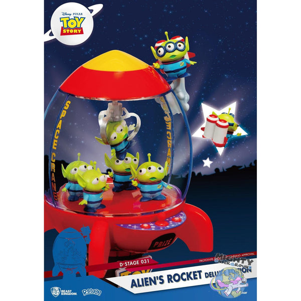 Disney: Toy Story Alien's Rocket Deluxe Edition - Diorama-Diorama-Beast Kingdom-Mighty Underground