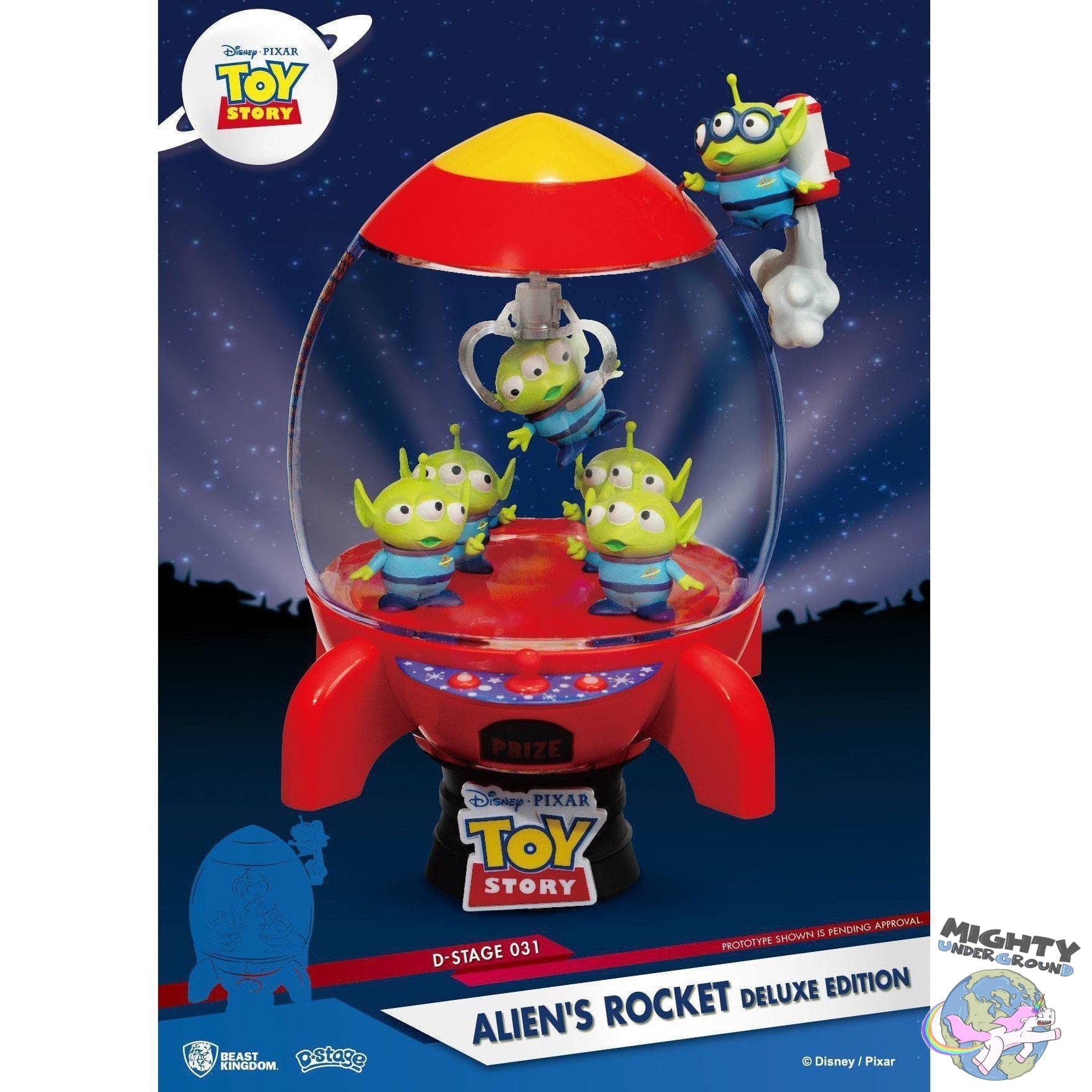 Disney: Toy Story Alien's Rocket Deluxe Edition - Diorama-Diorama-Beast Kingdom-Mighty Underground