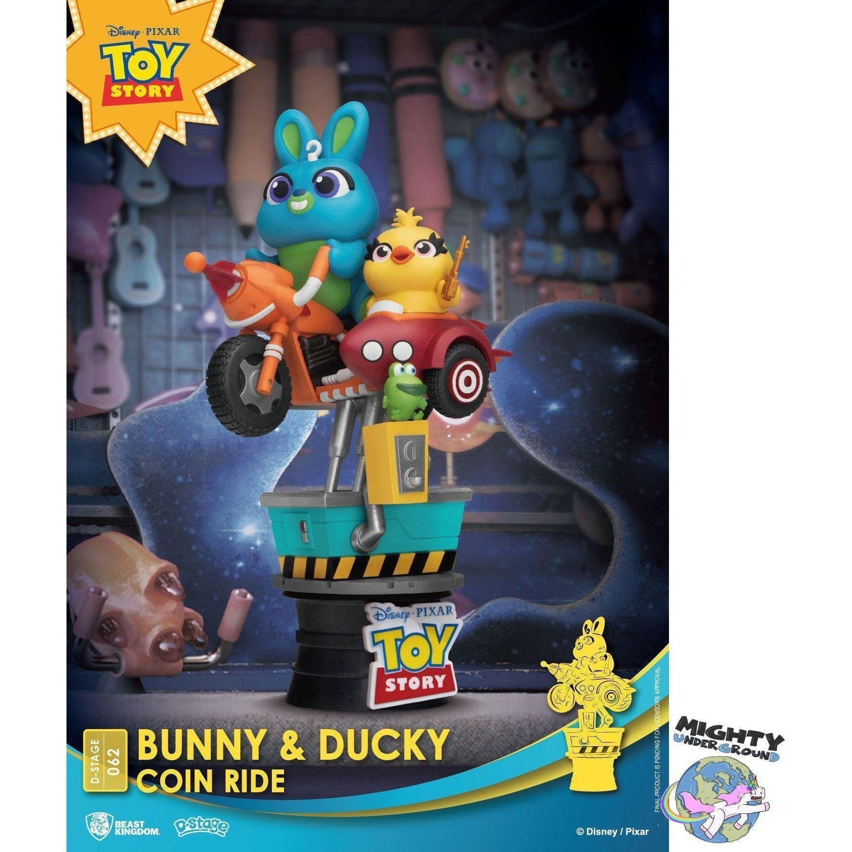 Disney: Toy Story Bunny & Ducky Coin Ride - Diorama-Diorama-Beast Kingdom-mighty-underground