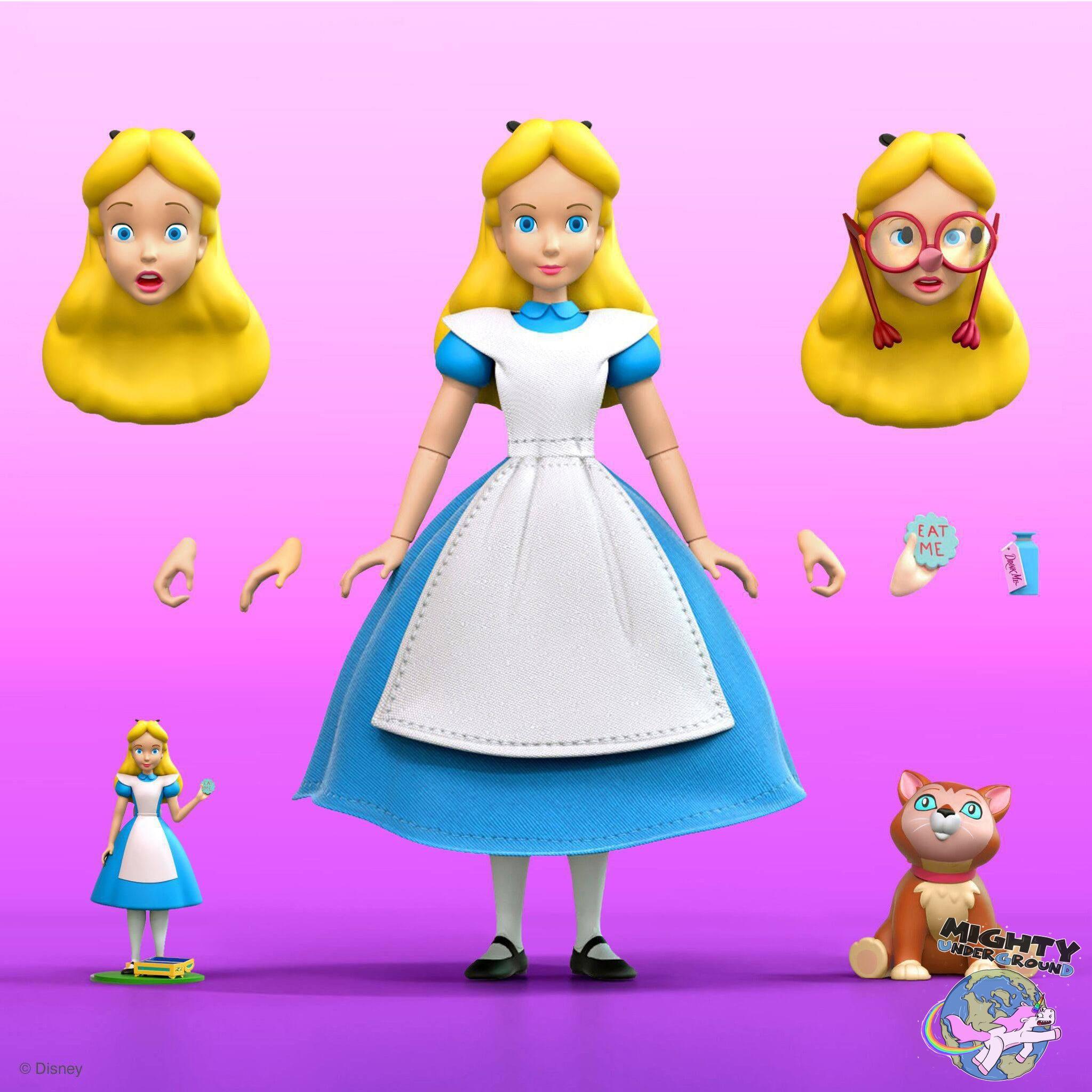 Disney Ultimates: Alice (Alice in Wonderland) VORBESTELLUNG!-Actionfiguren-Super7-Mighty Underground