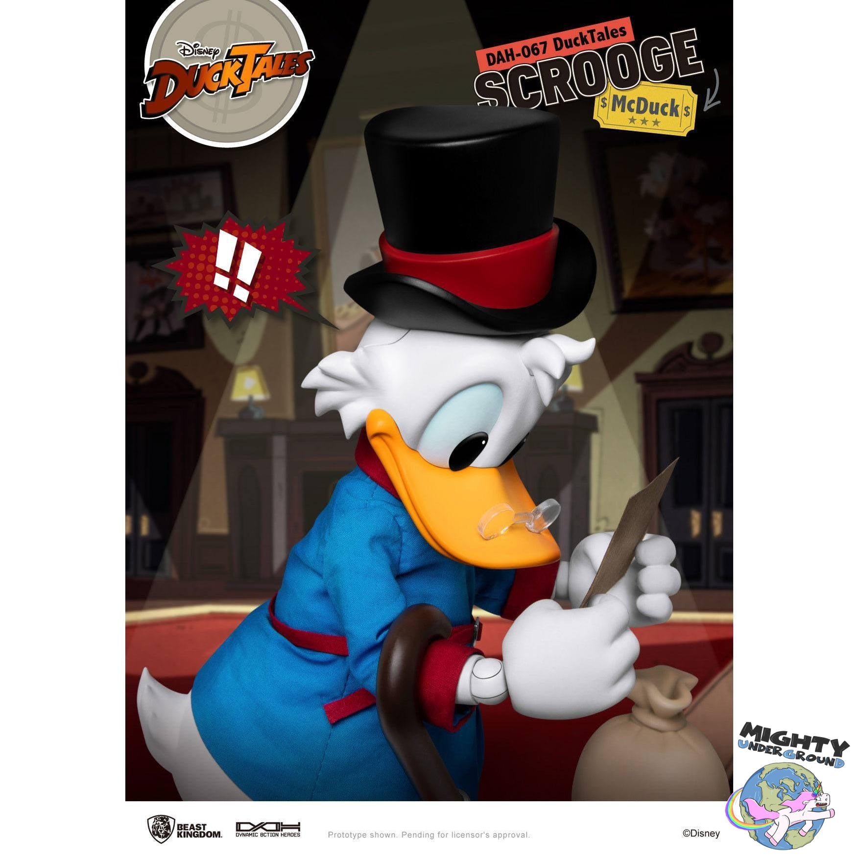 Disney's DuckTales: Scrooge McDuck - 1/9-Actionfiguren-Beast Kingdom-Mighty Underground
