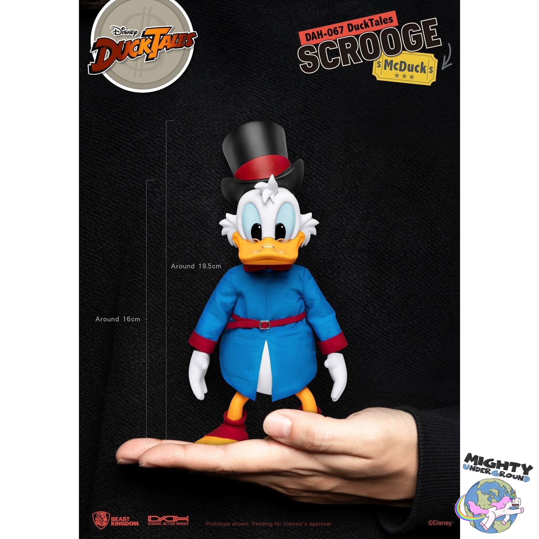 Disney's DuckTales: Scrooge McDuck - 1/9-Actionfiguren-Beast Kingdom-Mighty Underground