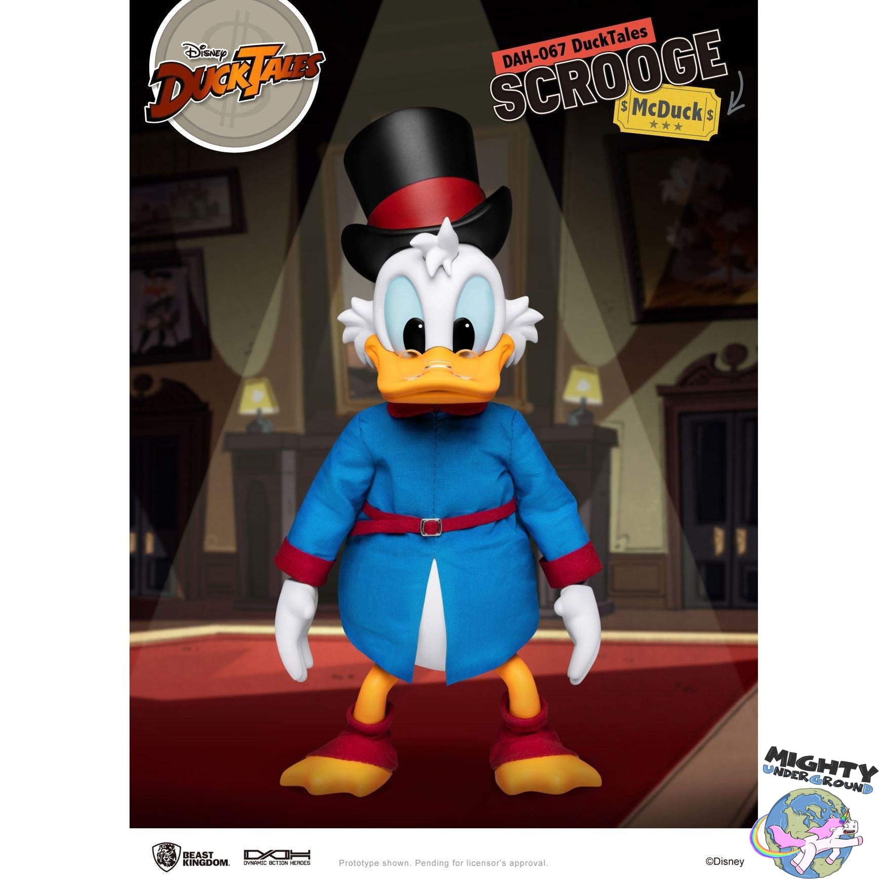 Disney's DuckTales: Scrooge McDuck - 1/9-Actionfiguren-Beast Kingdom-Mighty Underground