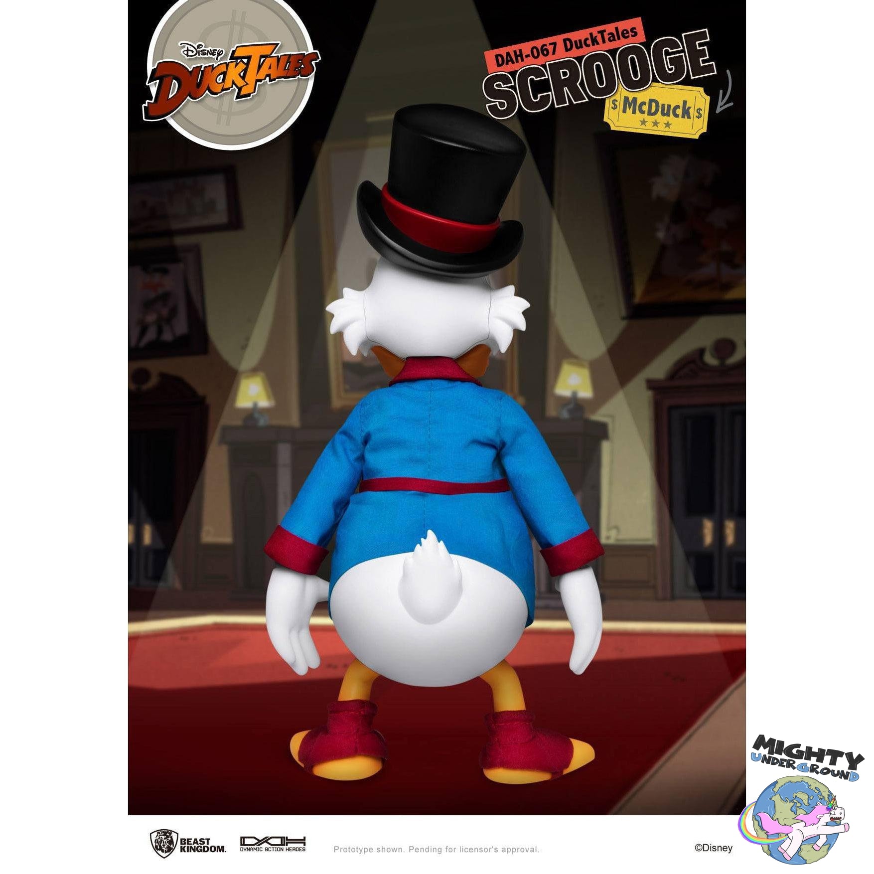 Disney's DuckTales: Scrooge McDuck - 1/9-Actionfiguren-Beast Kingdom-Mighty Underground
