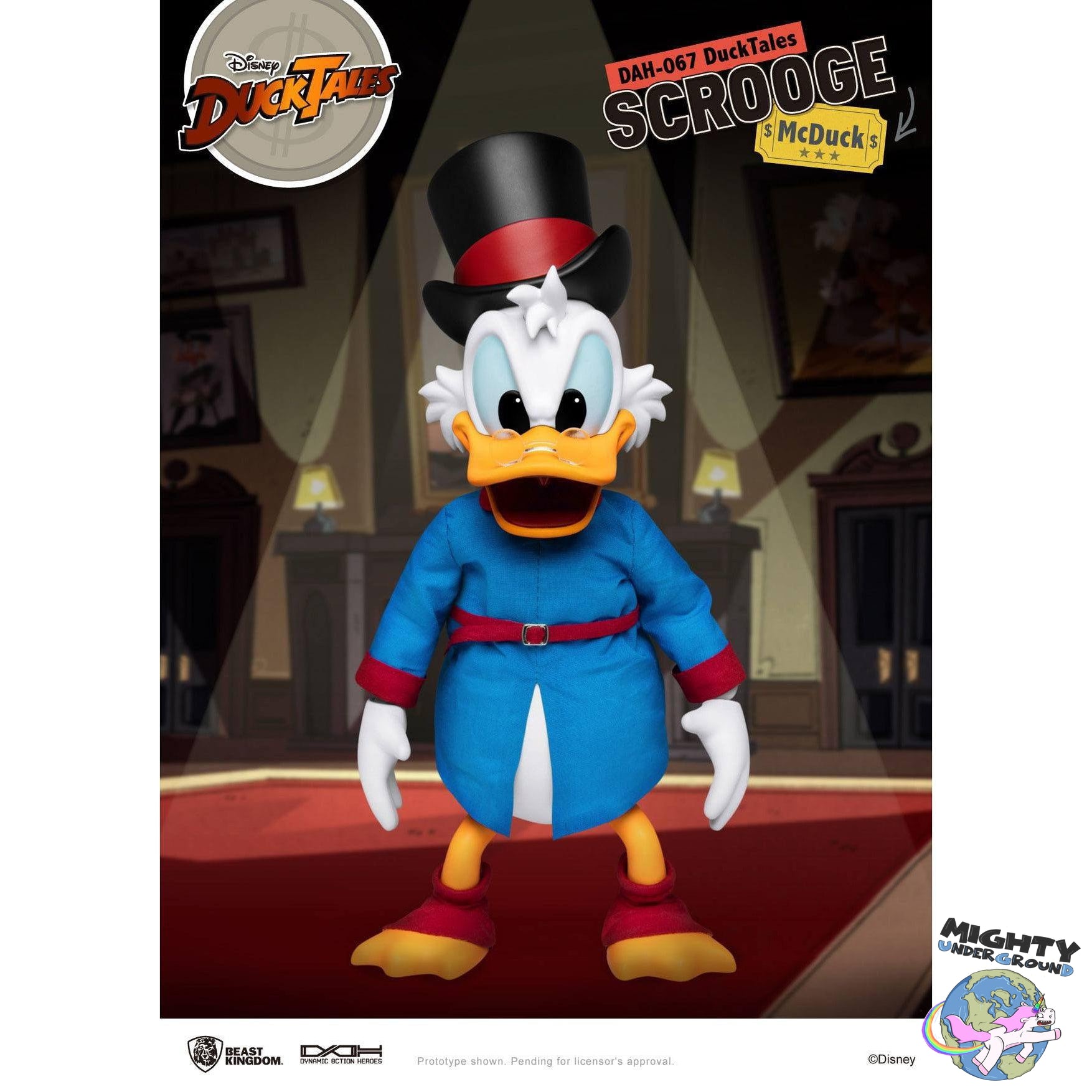 Disney's DuckTales: Scrooge McDuck - 1/9-Actionfiguren-Beast Kingdom-Mighty Underground