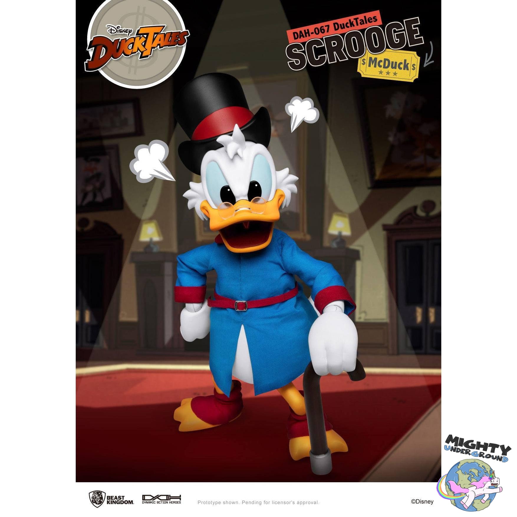 Disney's DuckTales: Scrooge McDuck - 1/9-Actionfiguren-Beast Kingdom-Mighty Underground