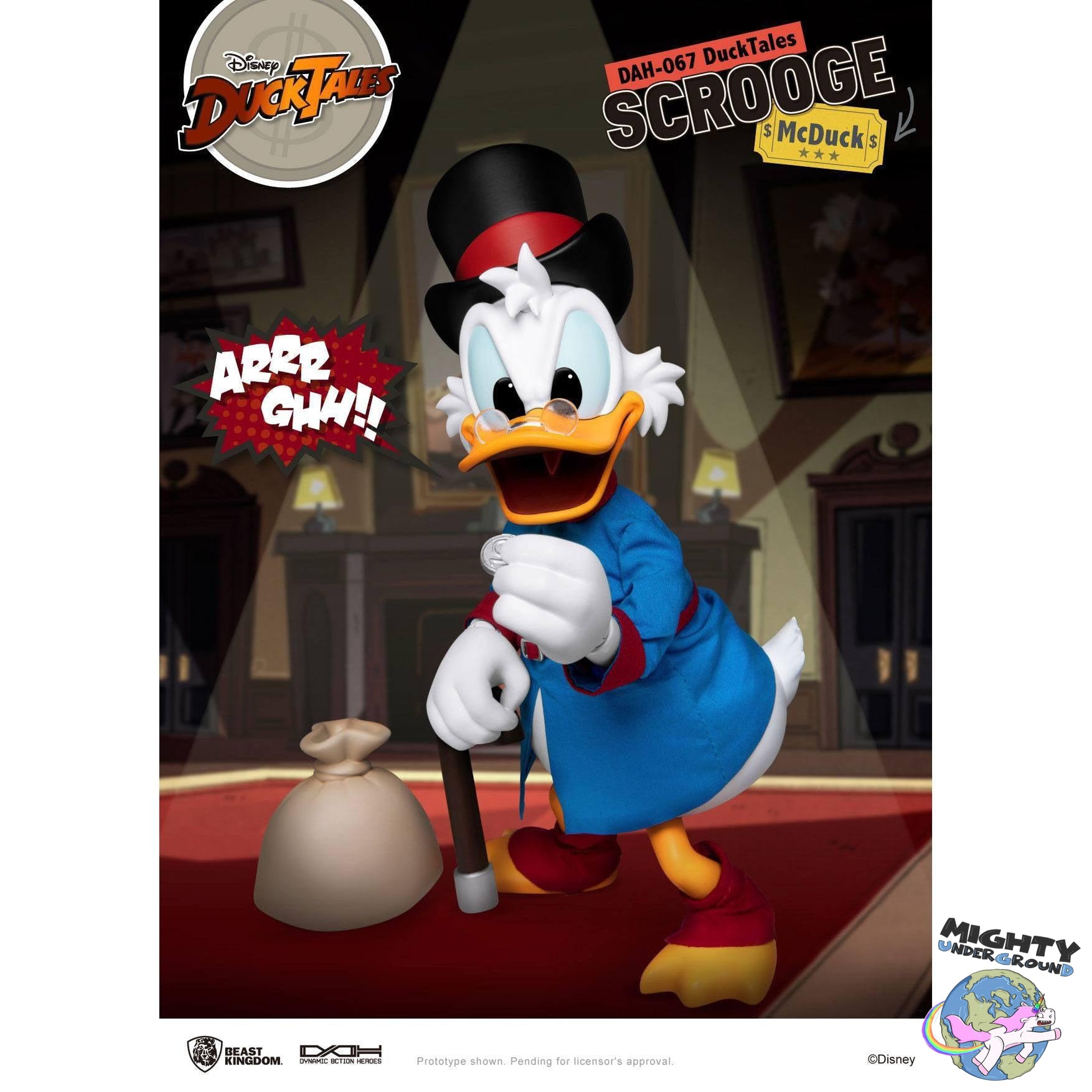 Disney's DuckTales: Scrooge McDuck - 1/9-Actionfiguren-Beast Kingdom-Mighty Underground
