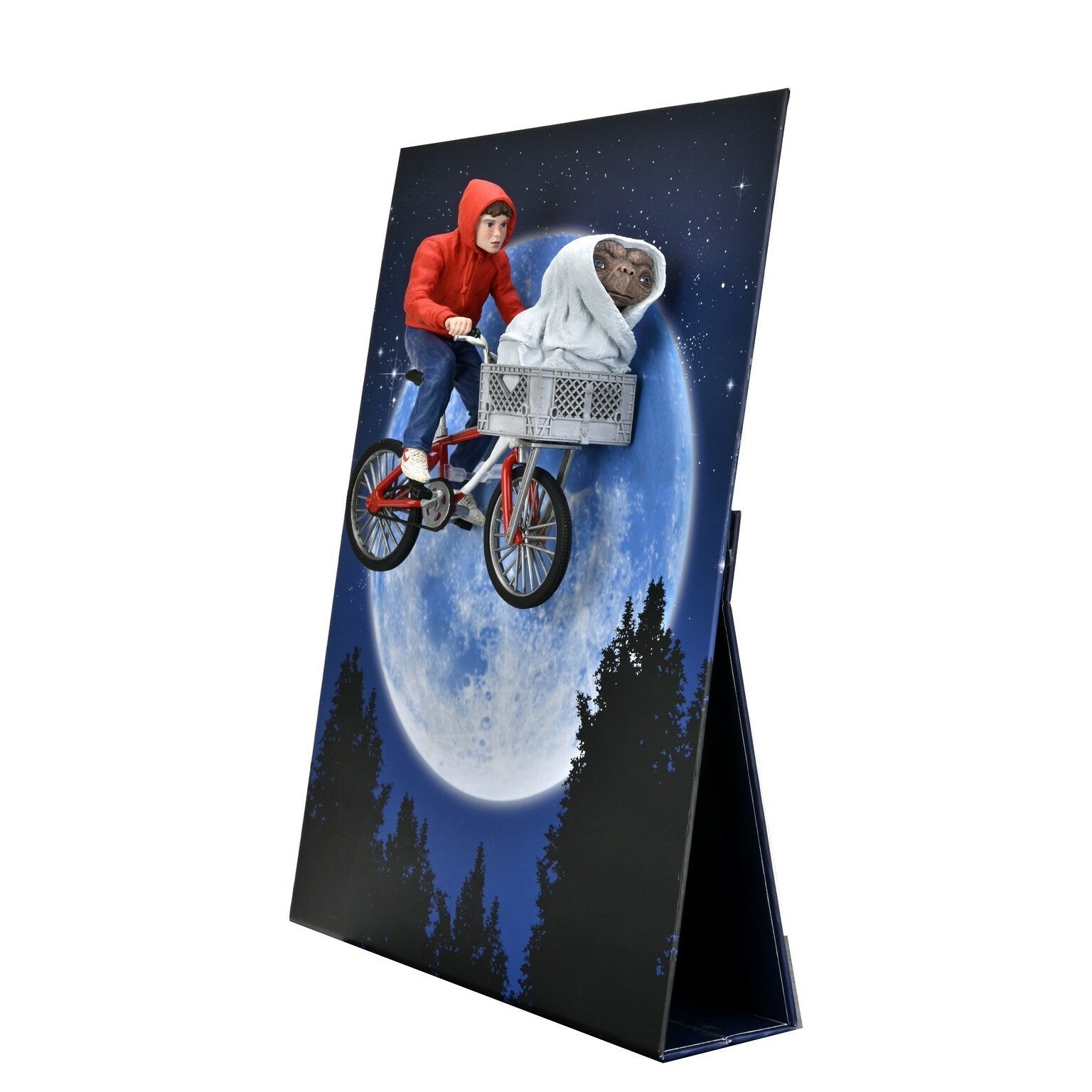 E.T. the Extra-Terrestrial: Elliot and E.T. on Bicycle (40th Anniversary)-Actionfiguren-NECA-Mighty Underground