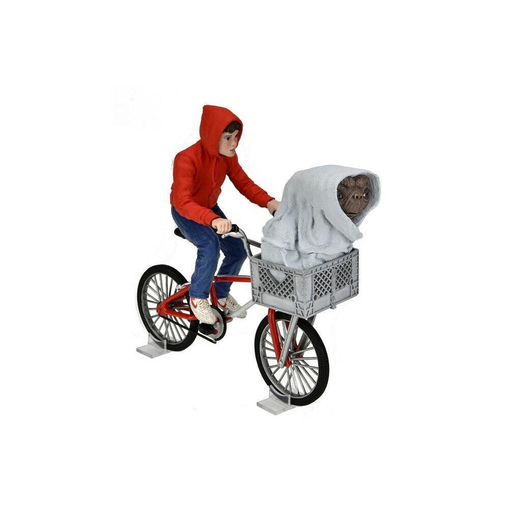 E.T. the Extra-Terrestrial: Elliot and E.T. on Bicycle (40th Anniversary)-Actionfiguren-NECA-Mighty Underground